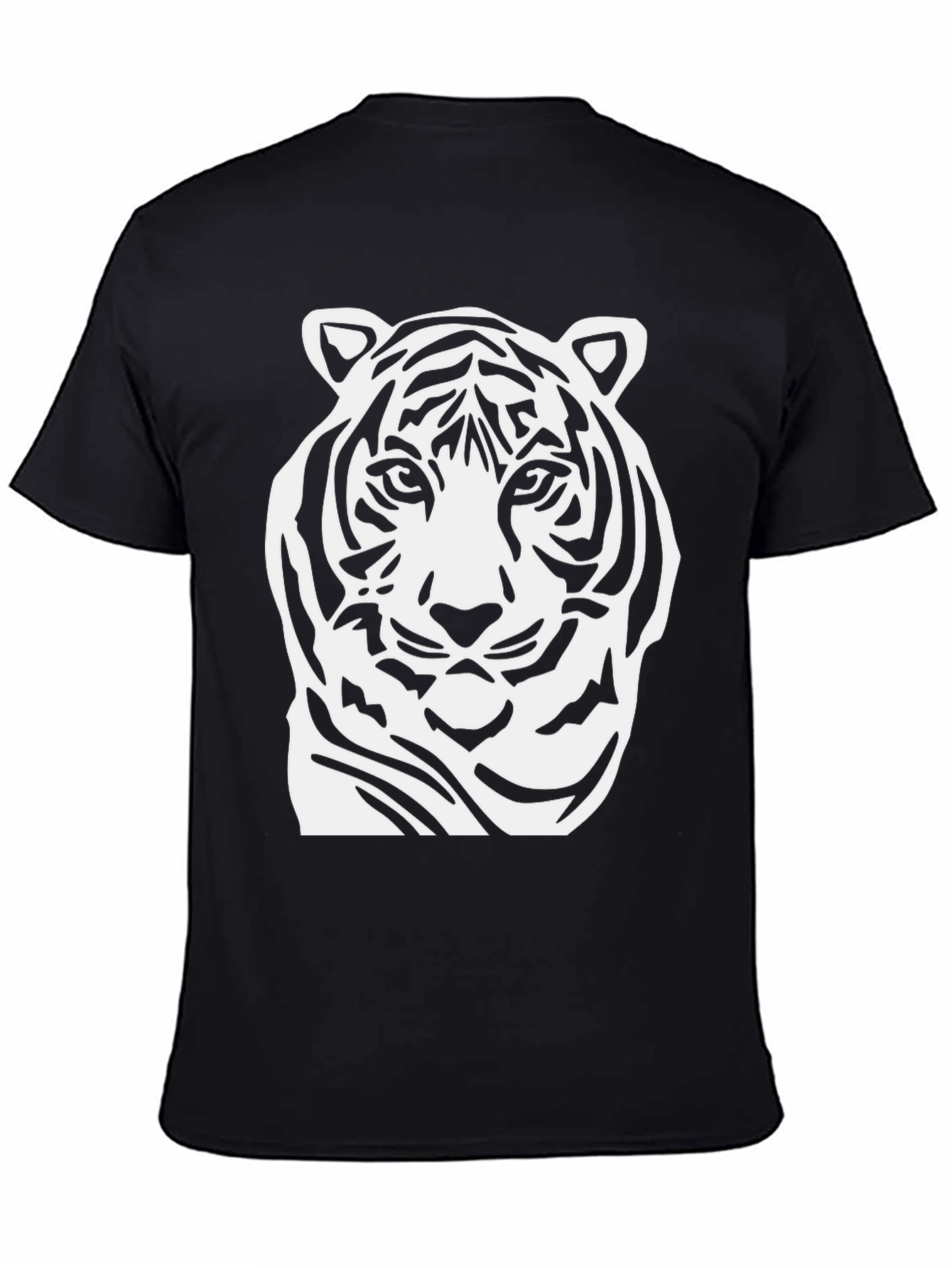 Black Black Tiger Graphic Tee view 4