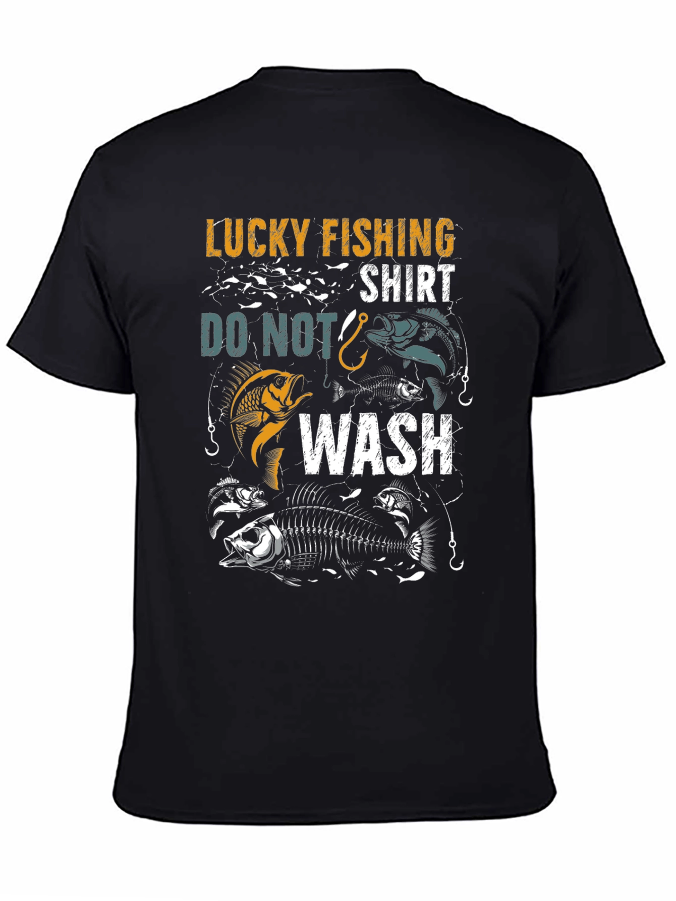 Lucky Fishing Shirt - Funny Fisherman T-Shirt - 4