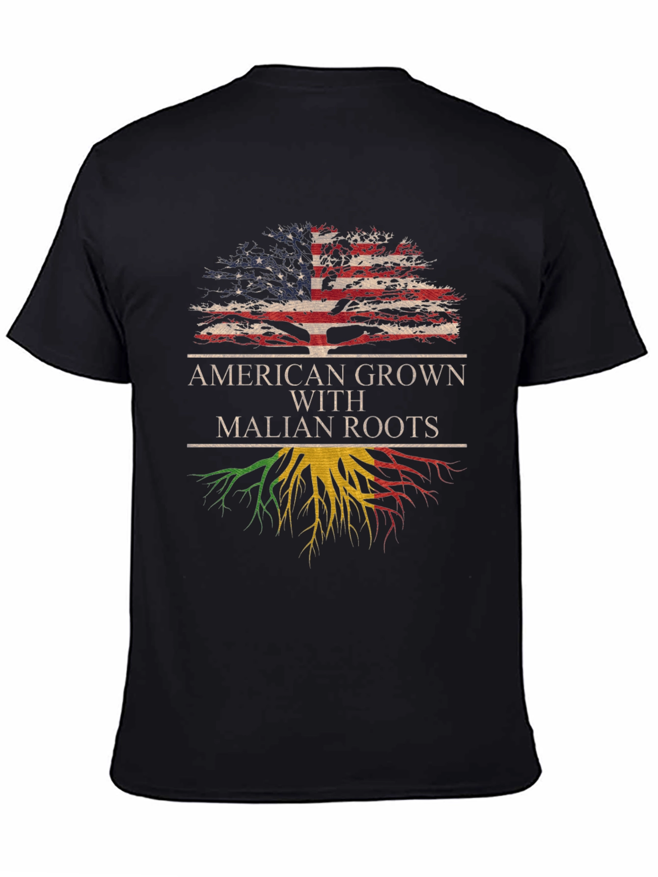American Grown Malian Roots T-Shirt - 4
