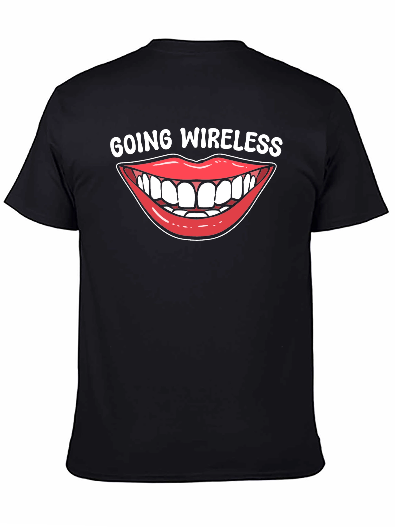 Black Going Wireless T-Shirt view 4