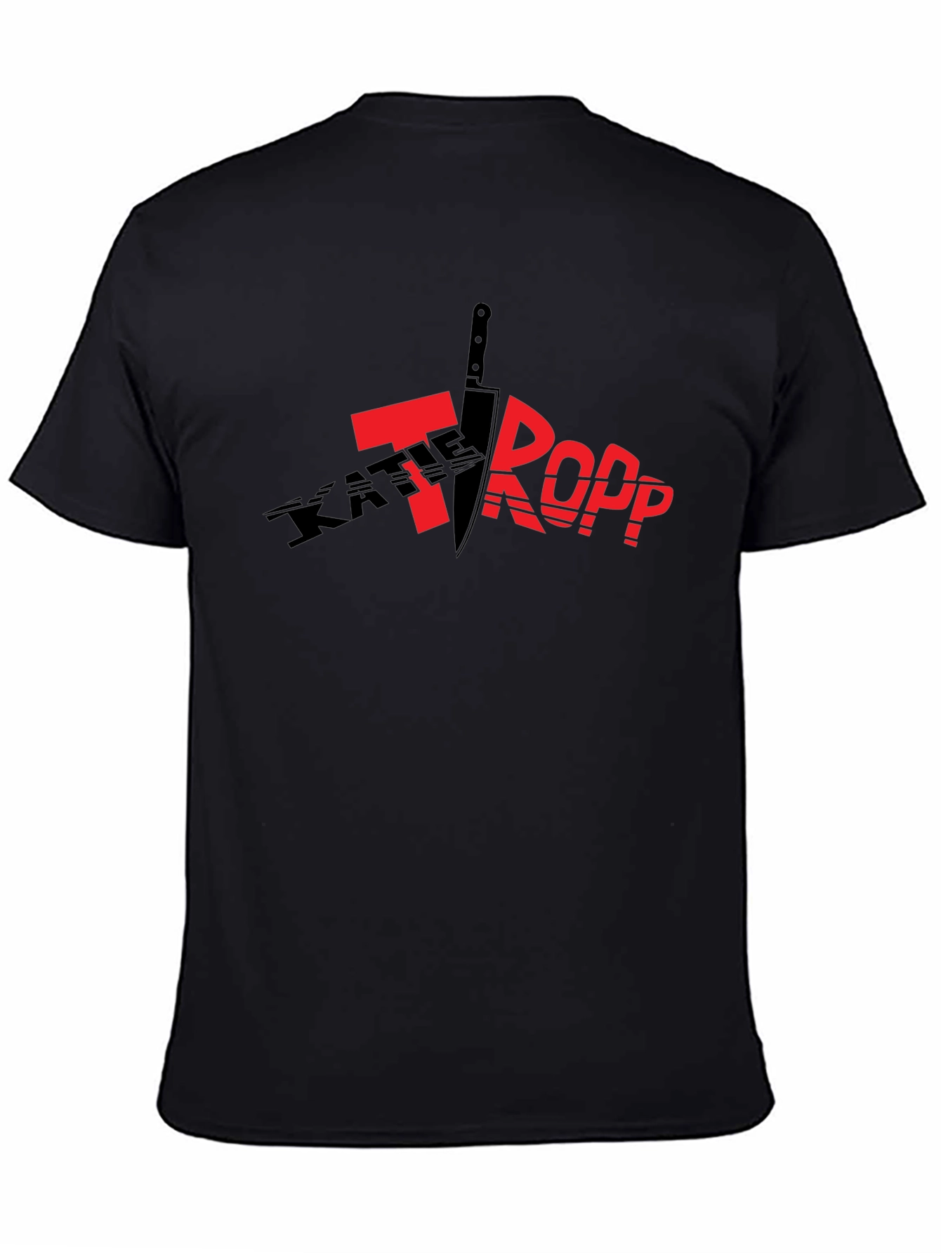 Black Kate Ropp Graphic Tee - Black Novelty Shirt view 4