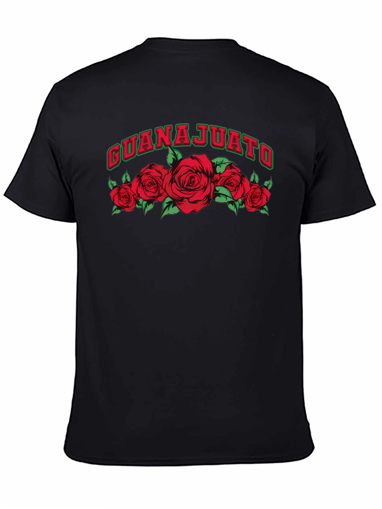 Guanajuato Roses Graphic Tee - Black - 4