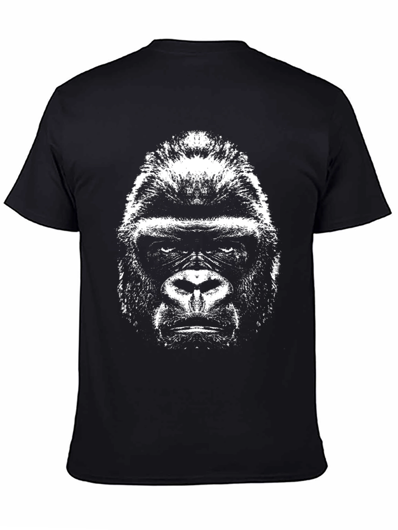 Black Black Gorilla Graphic T-Shirt view 4
