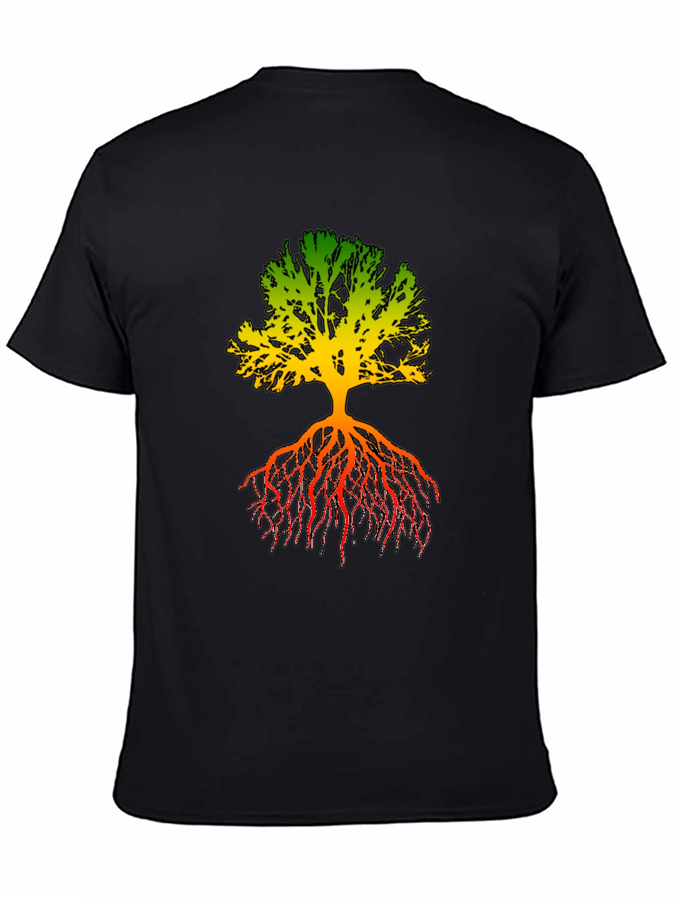 Rasta Tree Graphic T-Shirt - Roots & Culture - 4