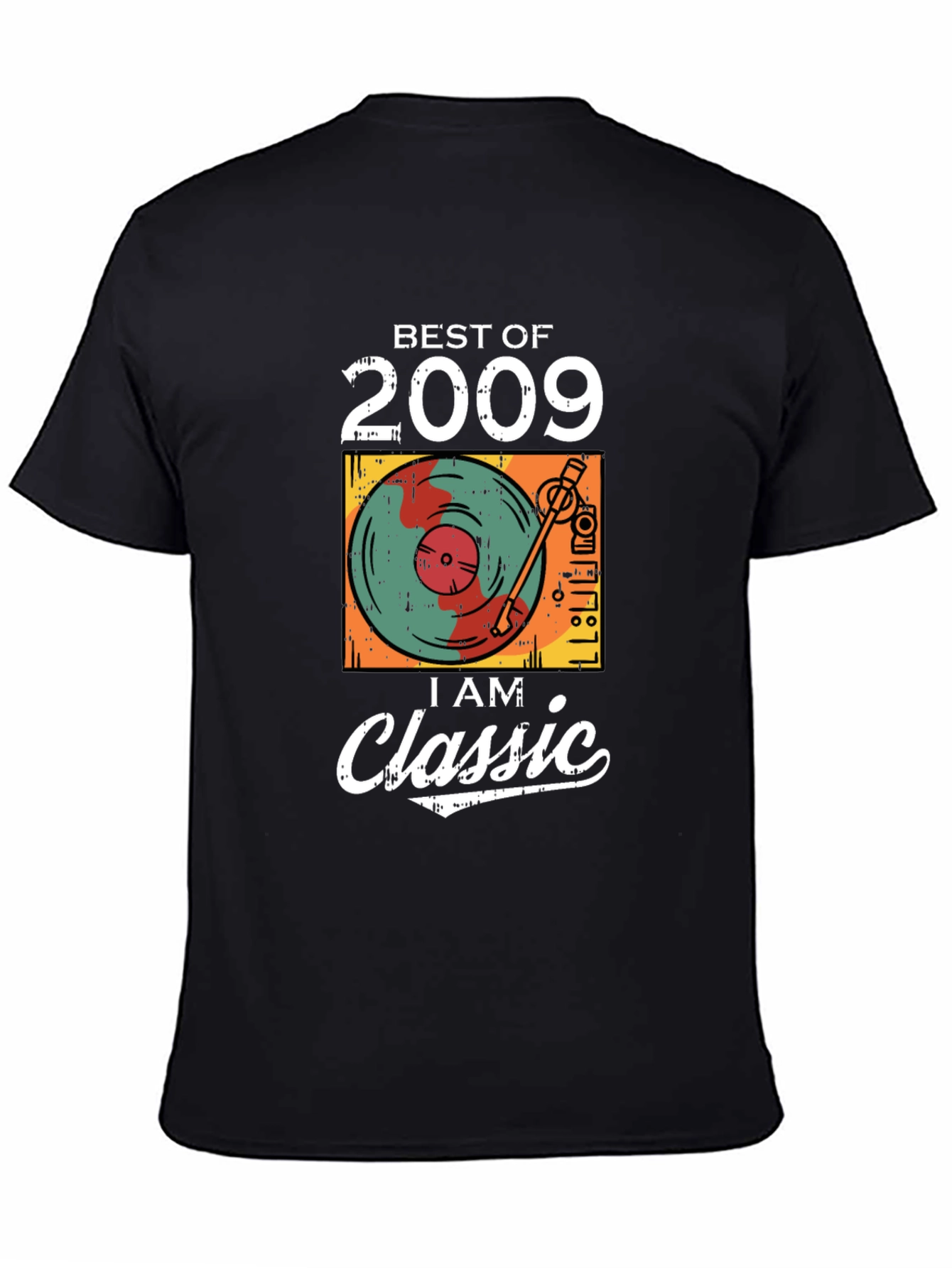 Black Best of 2009 Classic Graphic Tee view 4