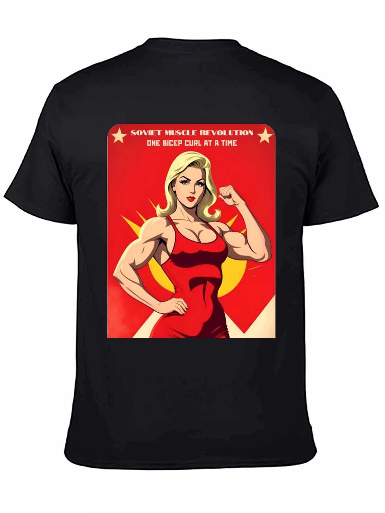 Soviet Muscle Revolution Graphic T-Shirt - 4