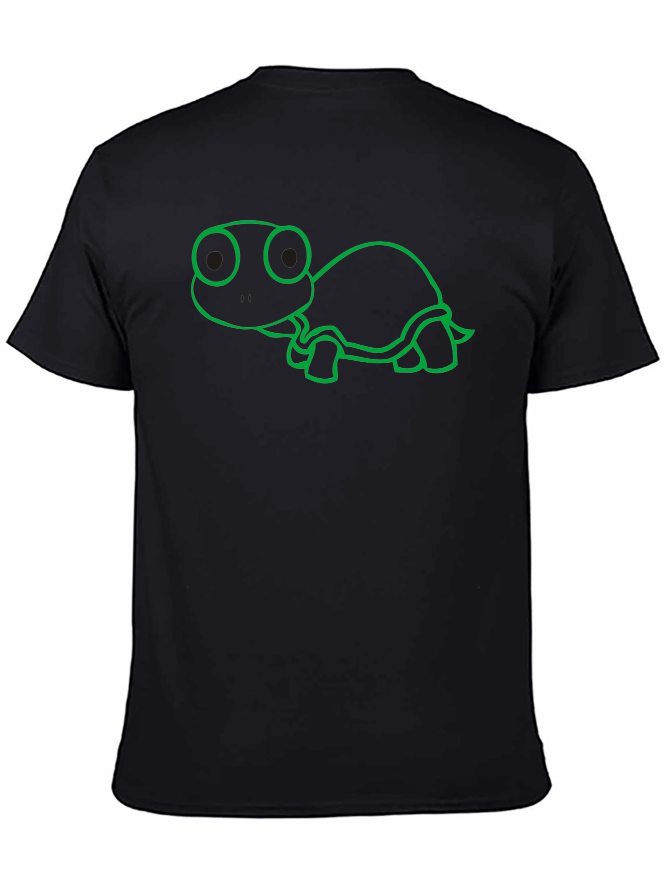 Black Turtle Graphic Tee - Black T-Shirt view 4