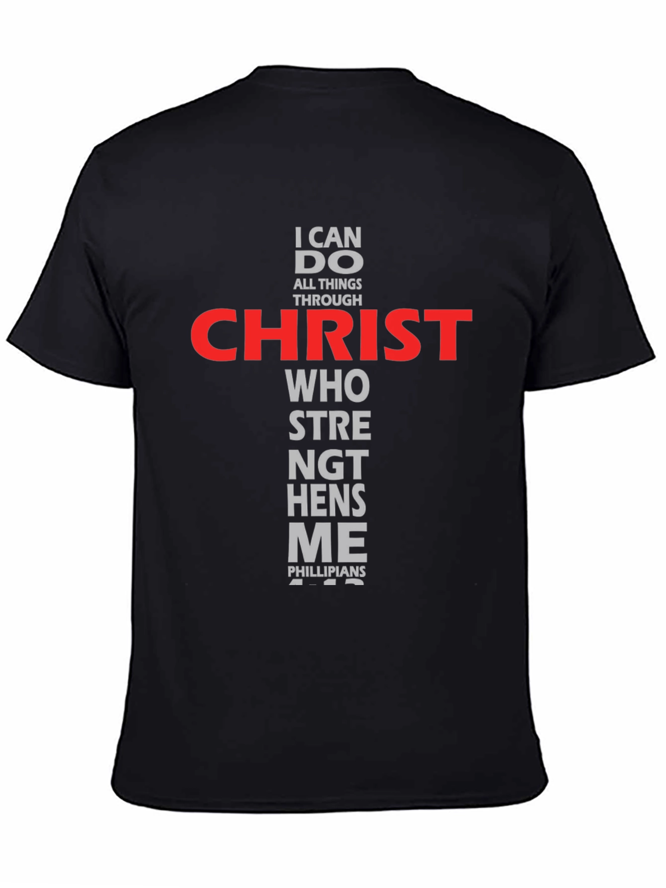 I Can Do All Things Through Christ Graphic Tee - 4