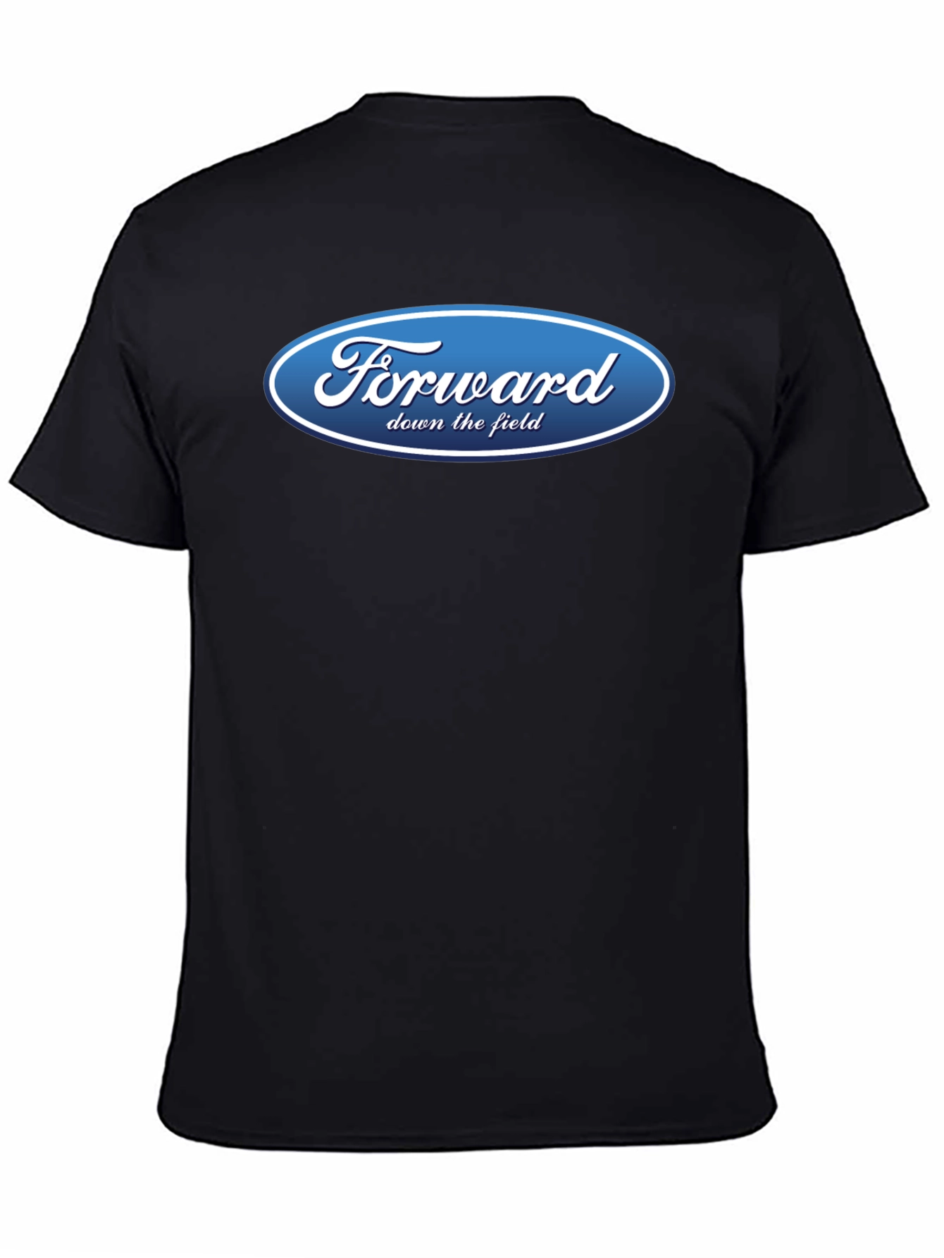 Black Forward Down The Field Graphic T-Shirt view 4