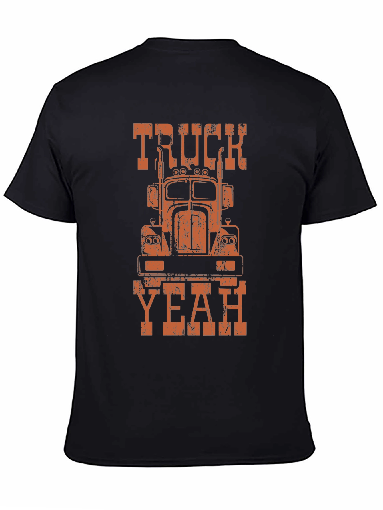 Black Truck Yeah Graphic Tee - Black Short Sleeve view 4