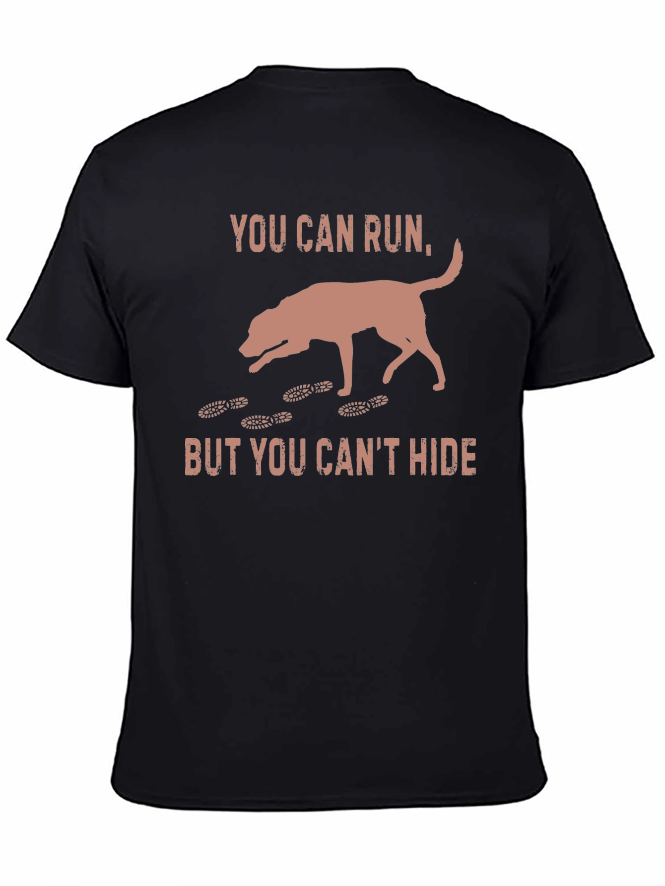 Black You Can Run T-Shirt view 4