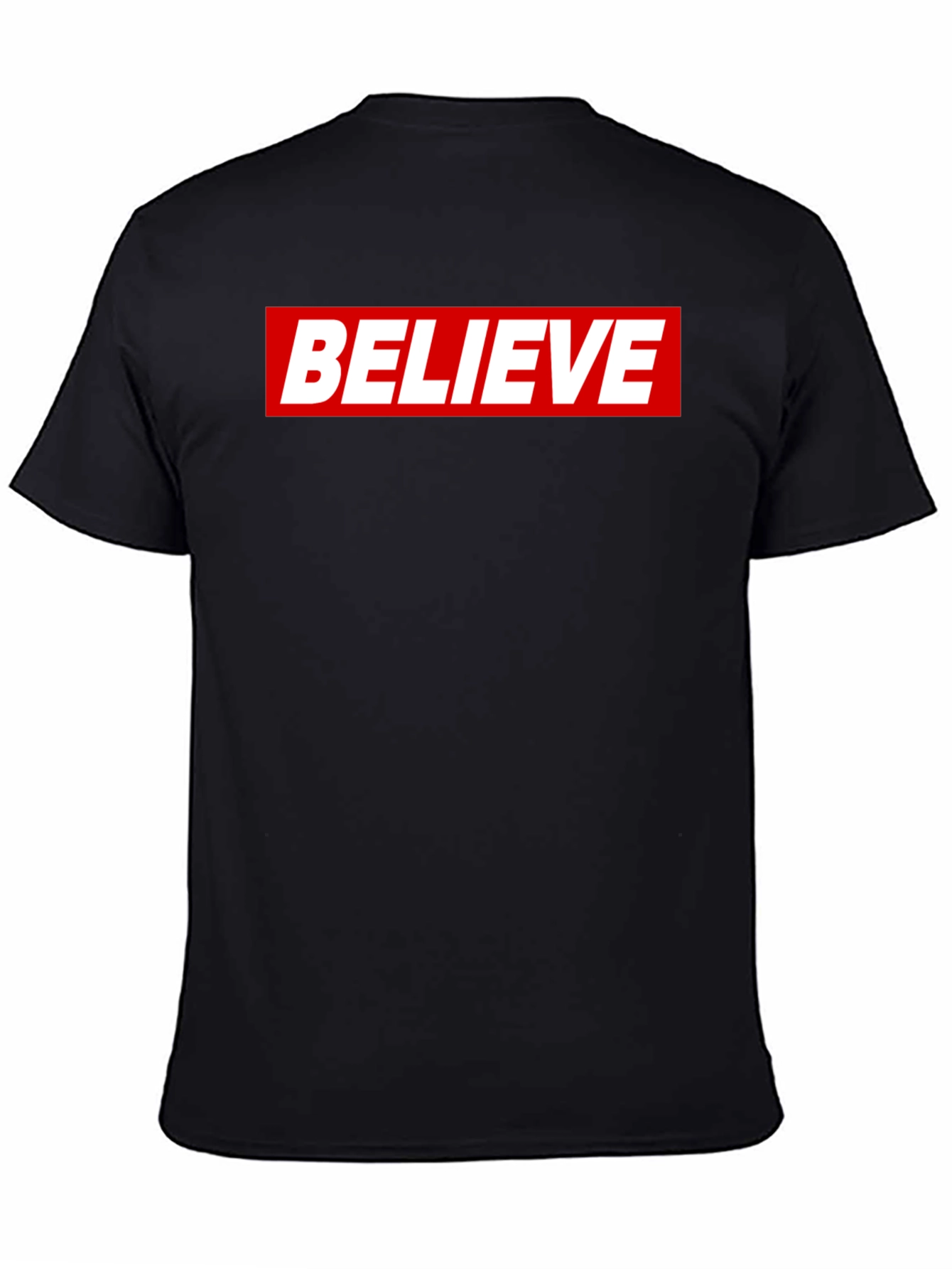Believe Graphic Tee - Classic Crew Neck - 4