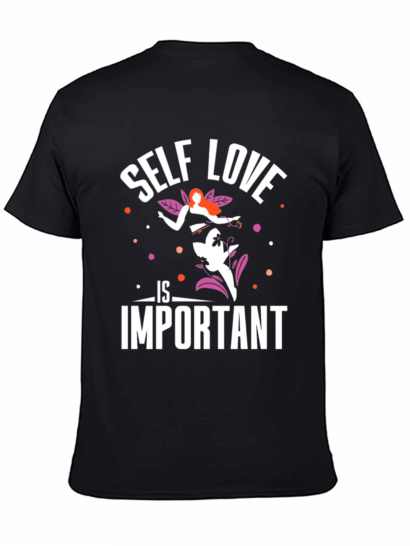 Black Self Love Graphic Tee - Stylish Unisex Fit view 4