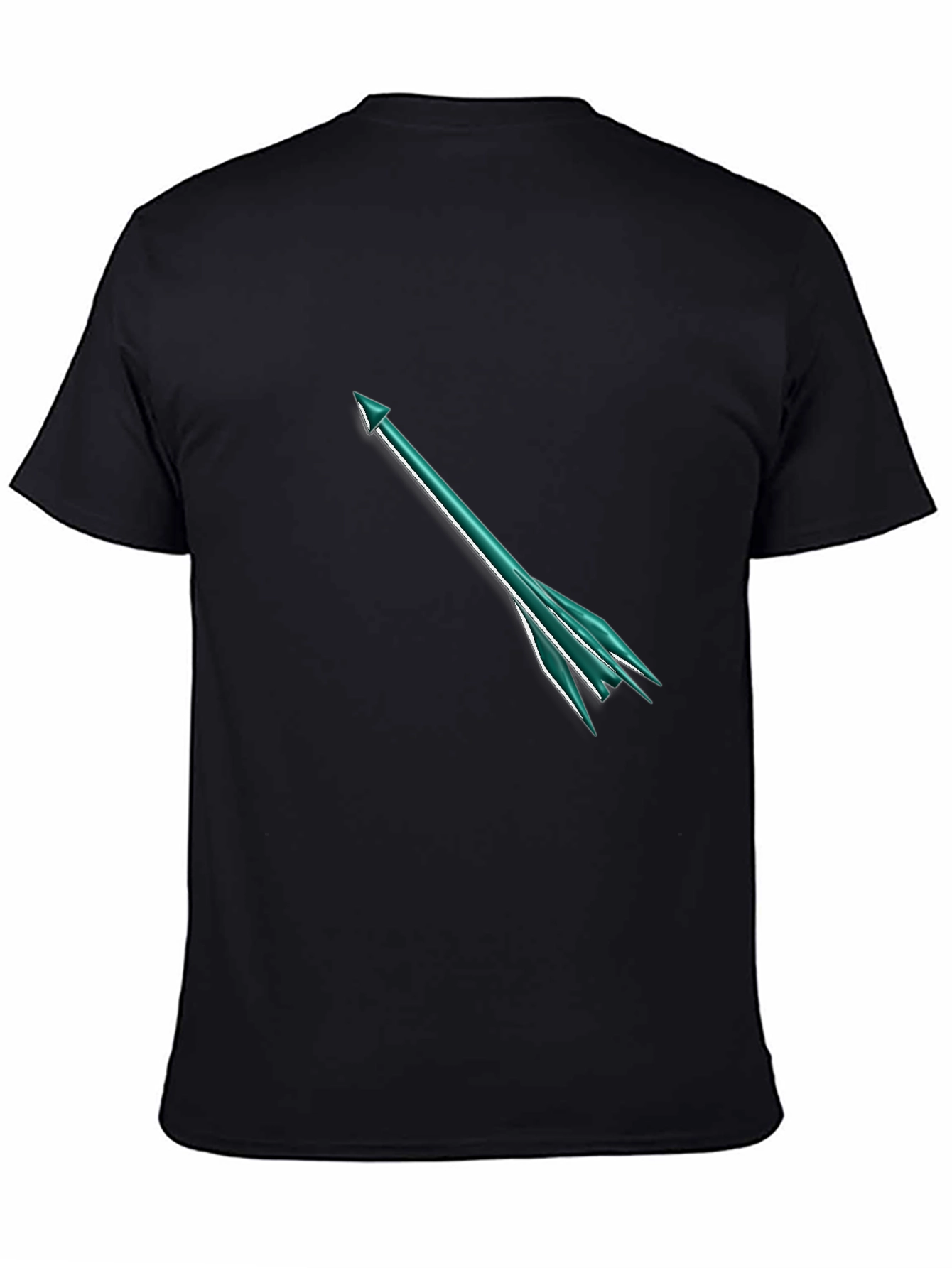 Black Arrow Graphic T-Shirt - Modern Style view 4