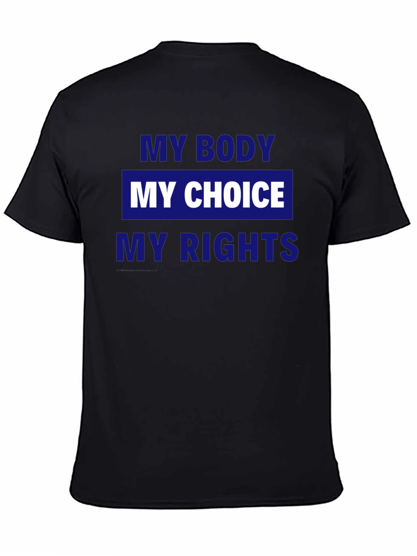 Black My Body, My Choice, My Rights Graphic Tee view 4
