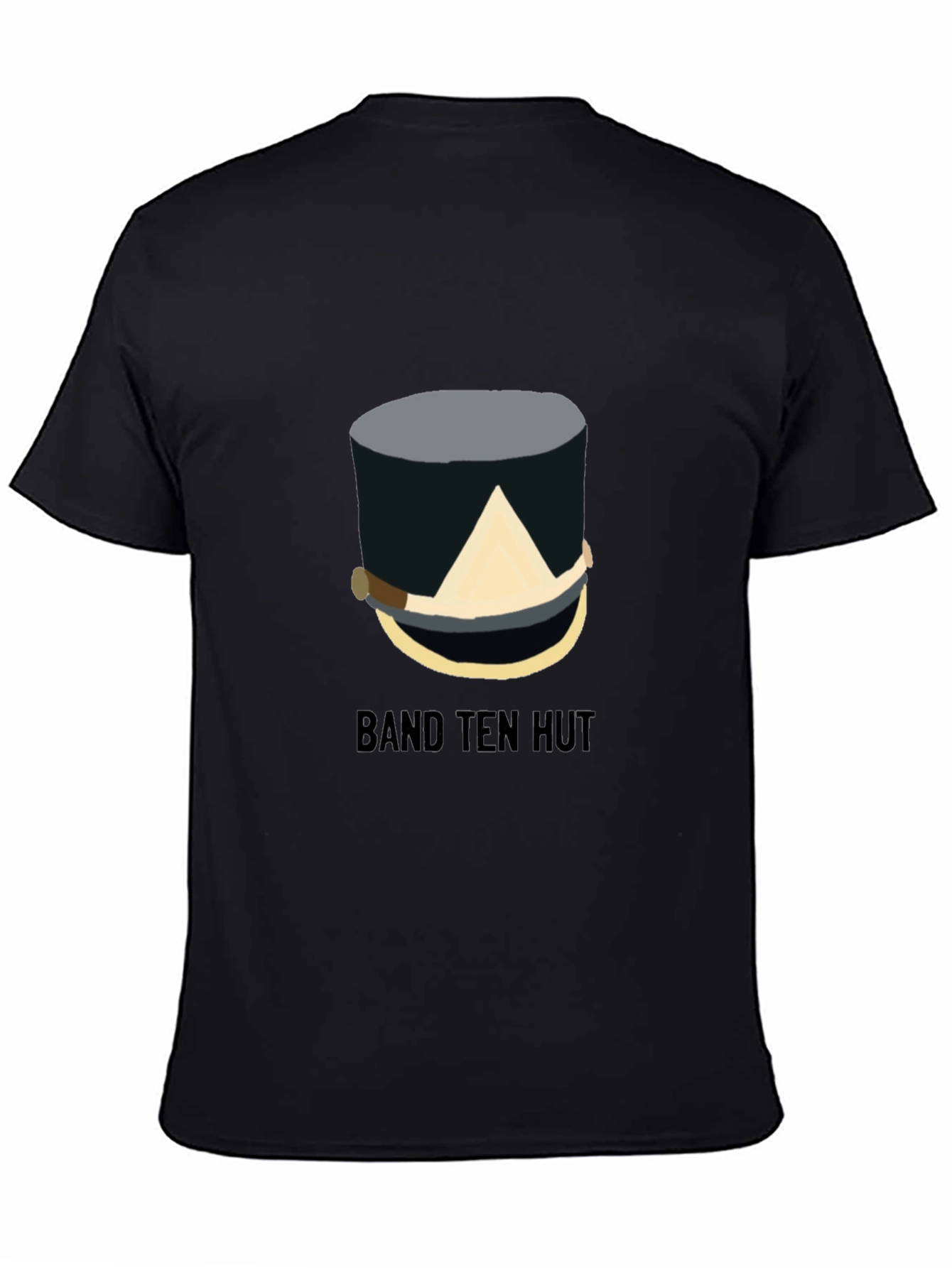 Black Band Ten Hut Graphic T-Shirt view 4