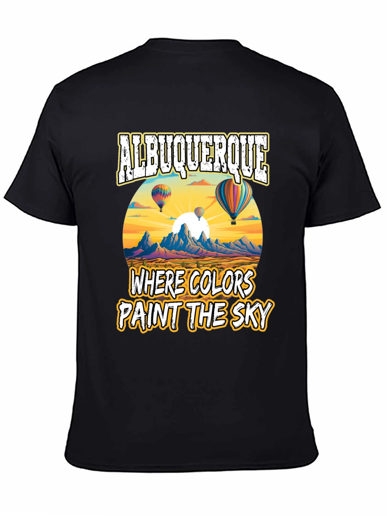 Albuquerque Hot Air Balloon T-Shirt - 4