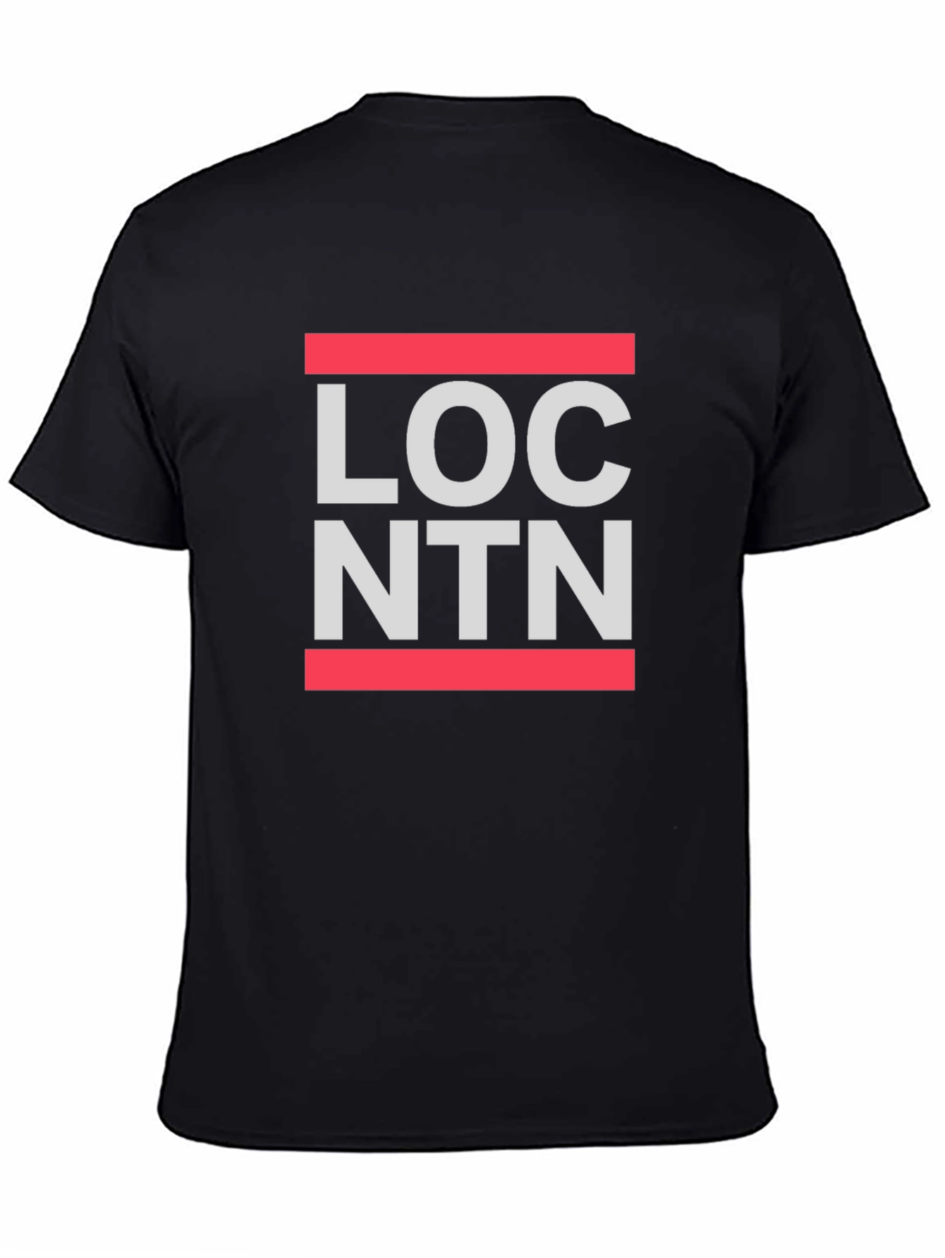 Black LOC NTN Graphic Tee - Modern Style view 4