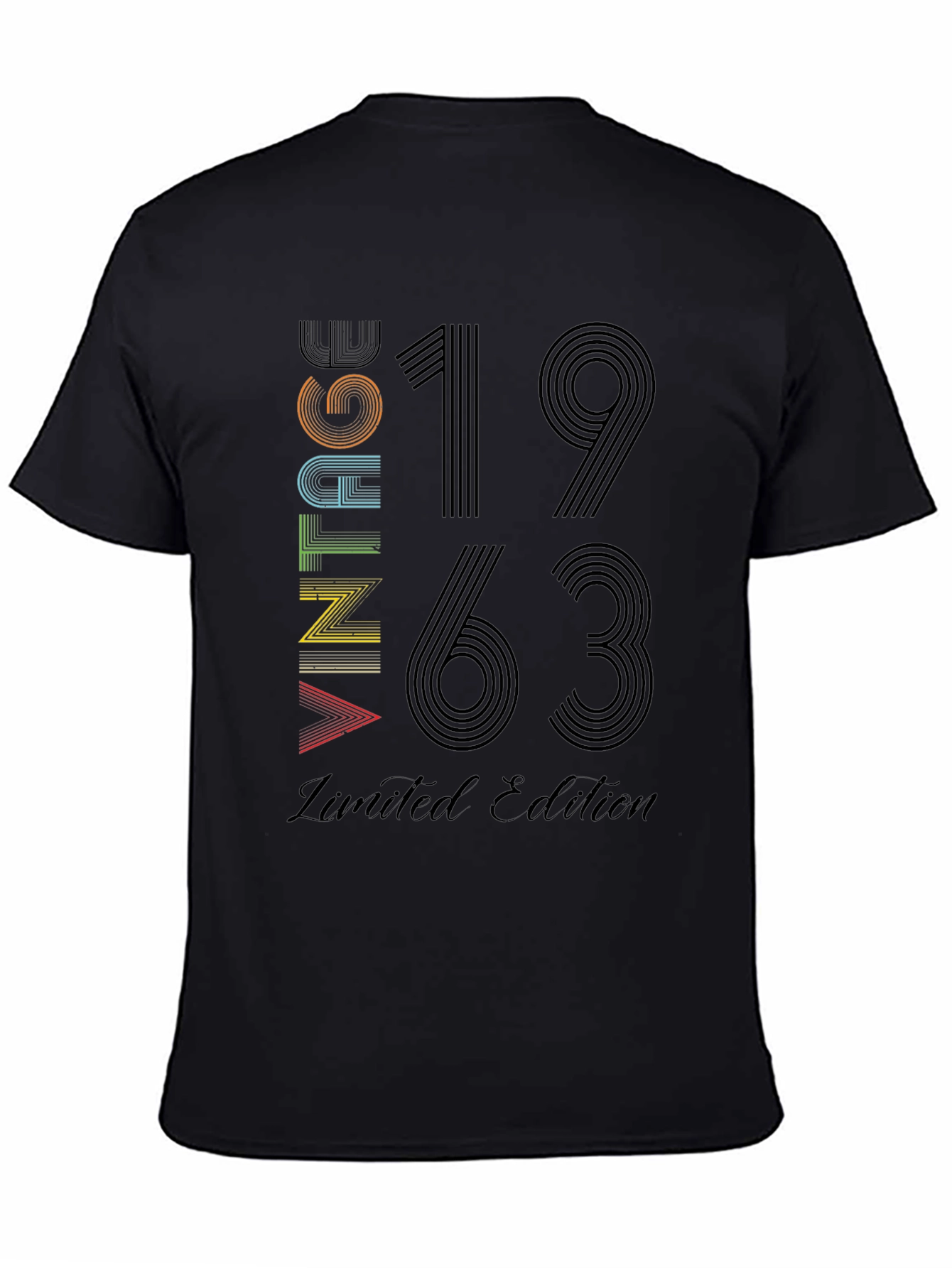 Black Vintage 1963 Limited Edition Graphic Tee view 4