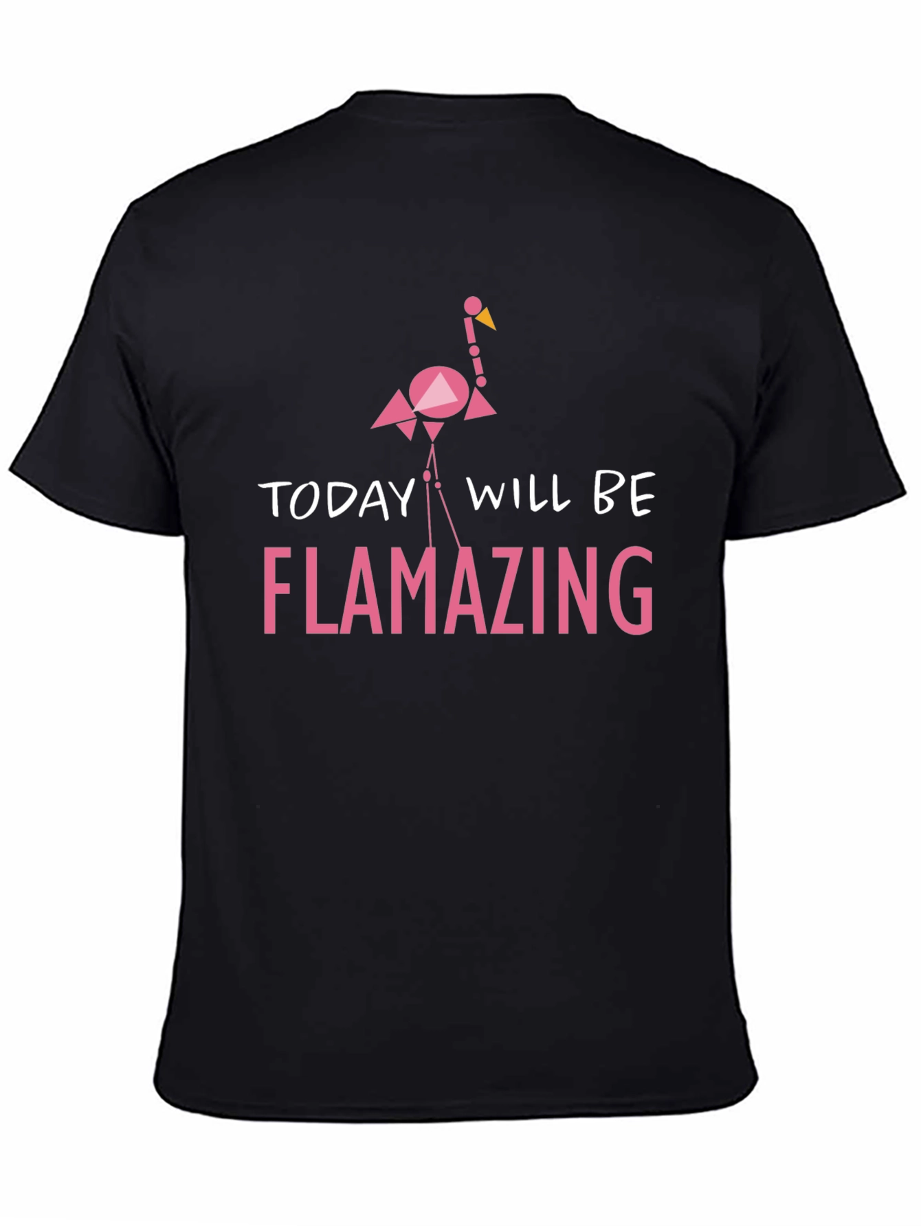 Black Flamazing Graphic T-Shirt view 4