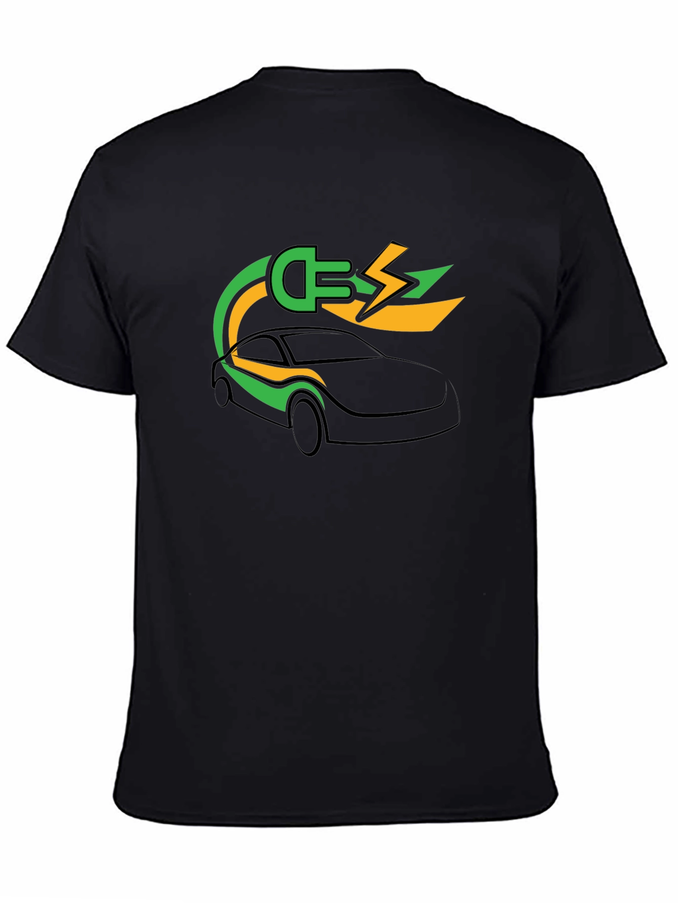 Electric Car T-Shirt - Eco-Friendly Design - 4