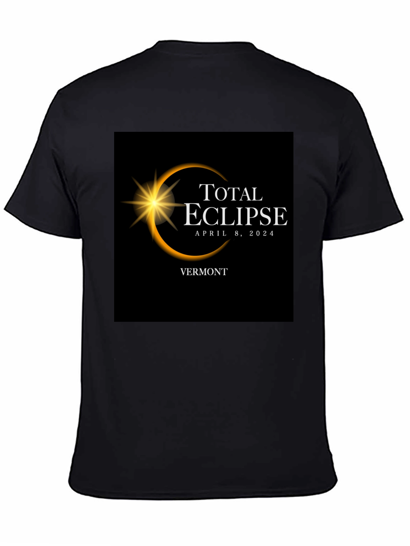 Total Eclipse Vermont 2024 T-Shirt - 4