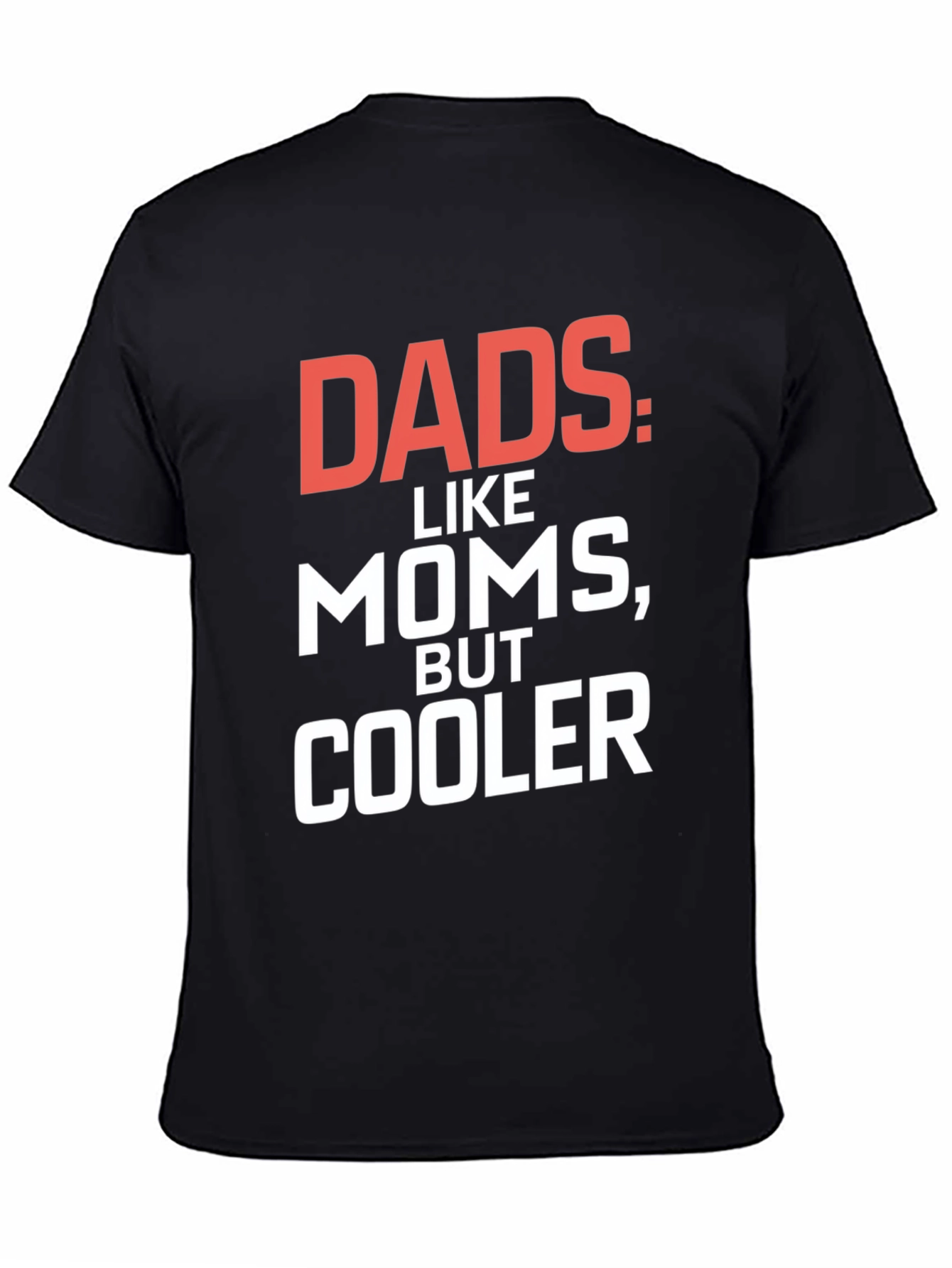 Black Dads Cooler T-Shirt - Black Graphic Tee view 4