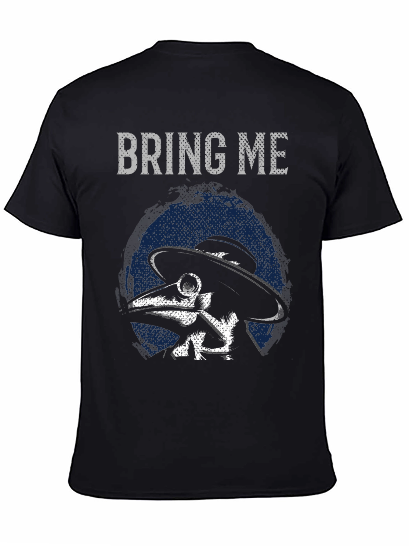 Black Plague Doctor Bring Me T-Shirt view 4