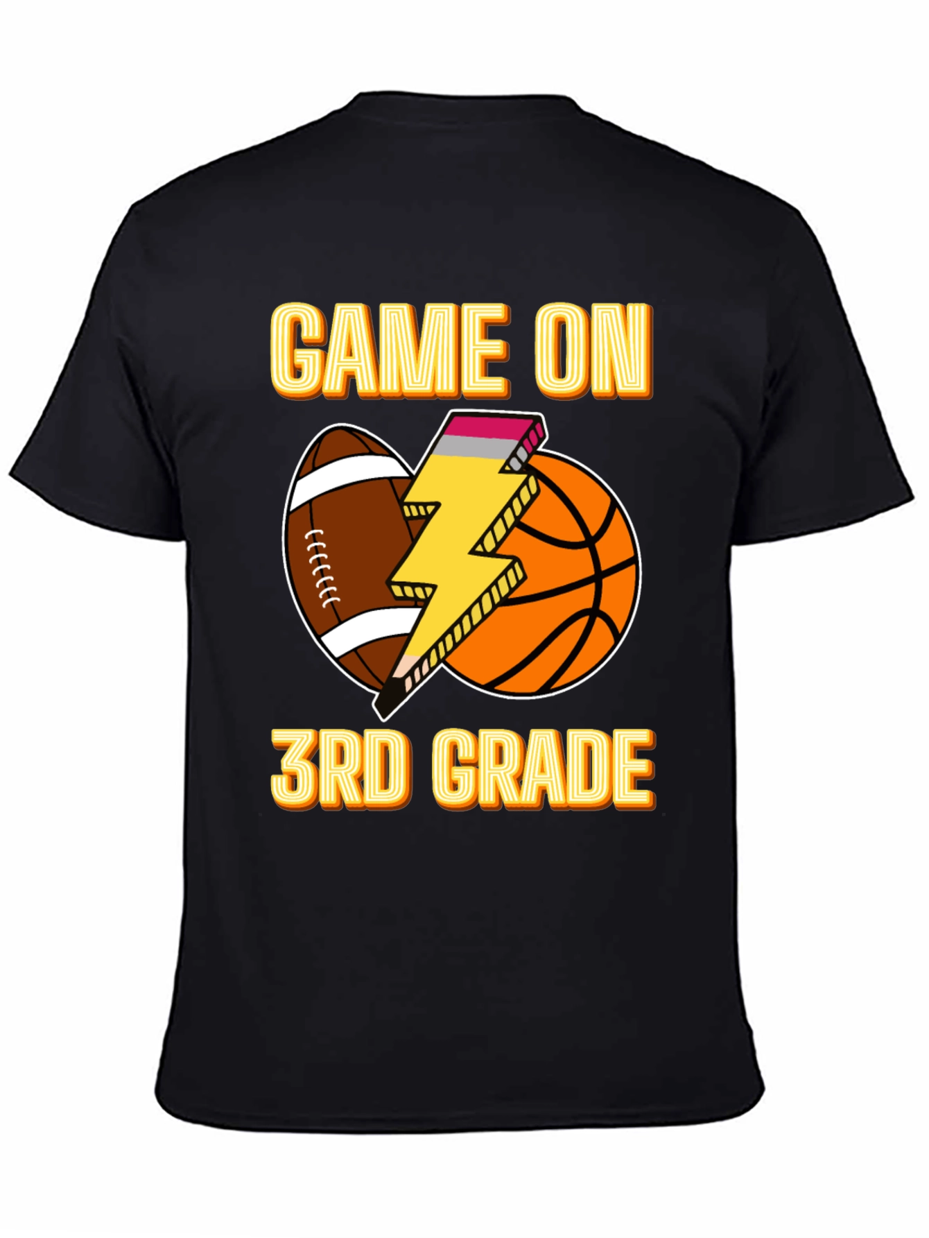Game On 3rd Grade T-Shirt - 4