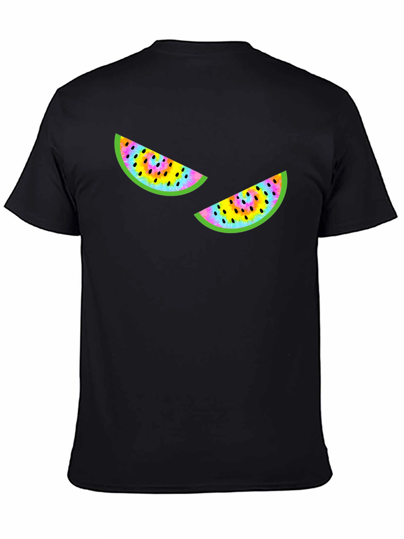 Black Watermelon Graphic Tee - Quirky Summer Style view 4