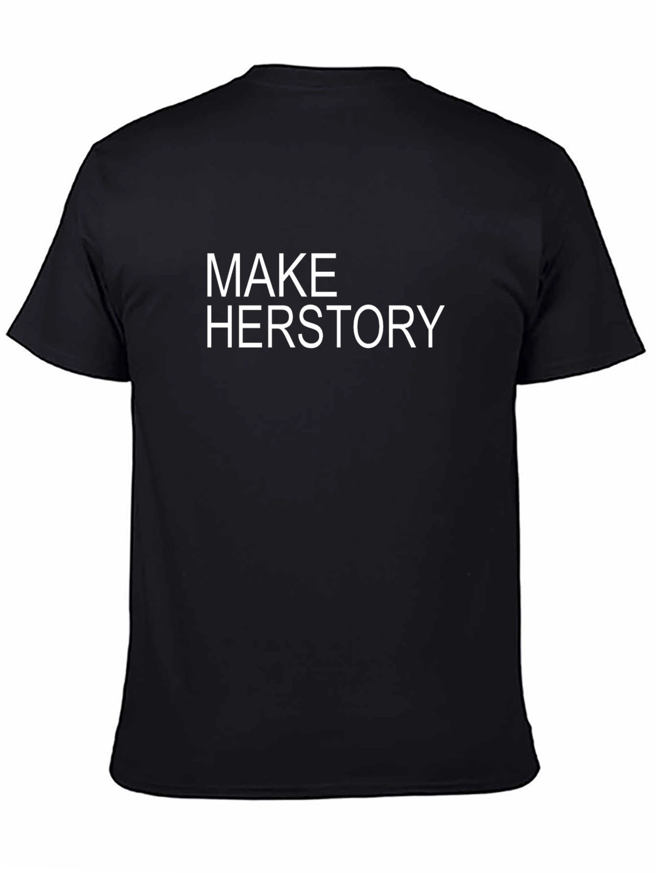 Black Make Herstory Black Graphic Tee view 4