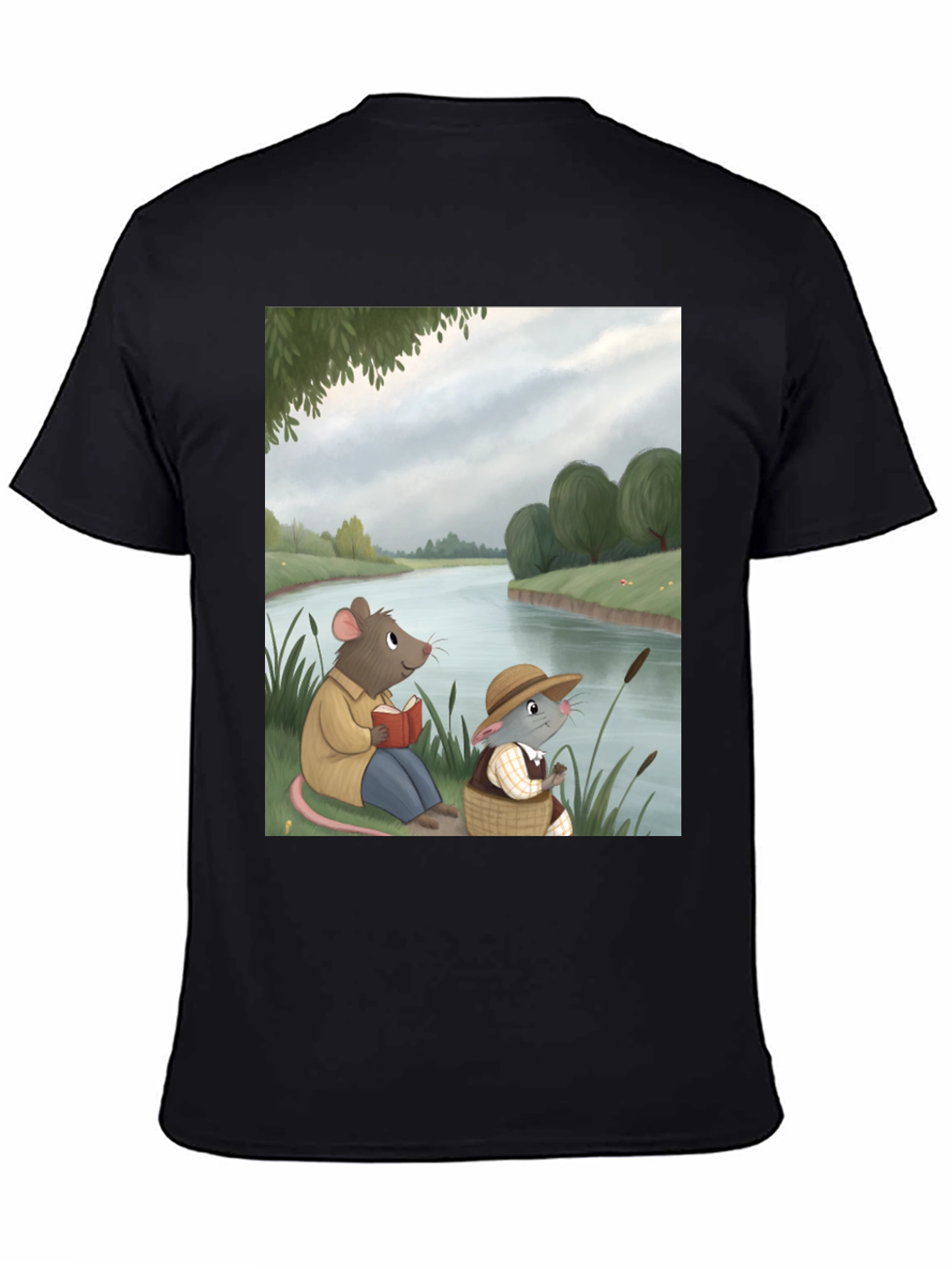 Black Mouse River Reading Tee view 4
