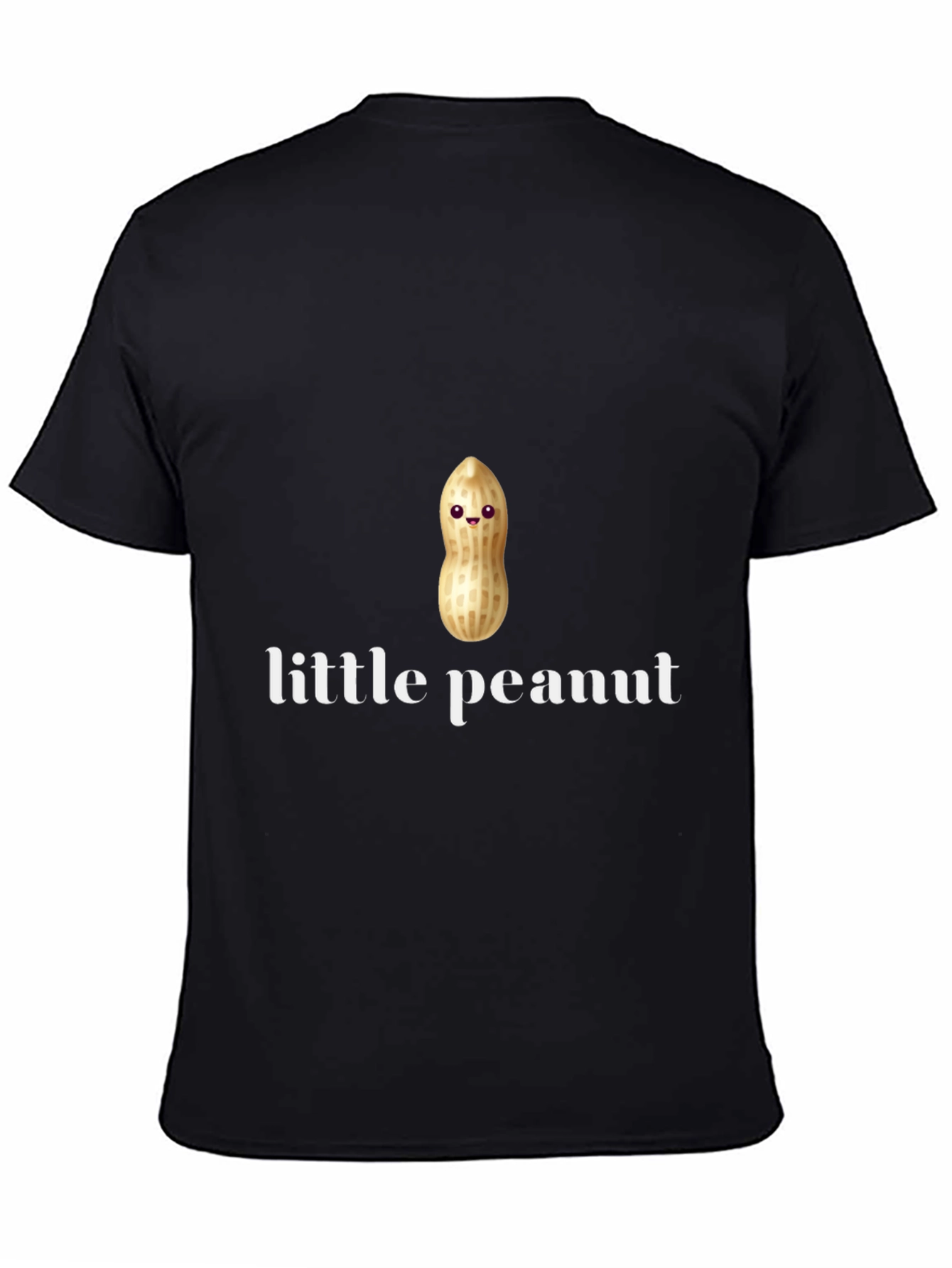 Black Little Peanut Graphic Tee - Cute & Comfy view 4