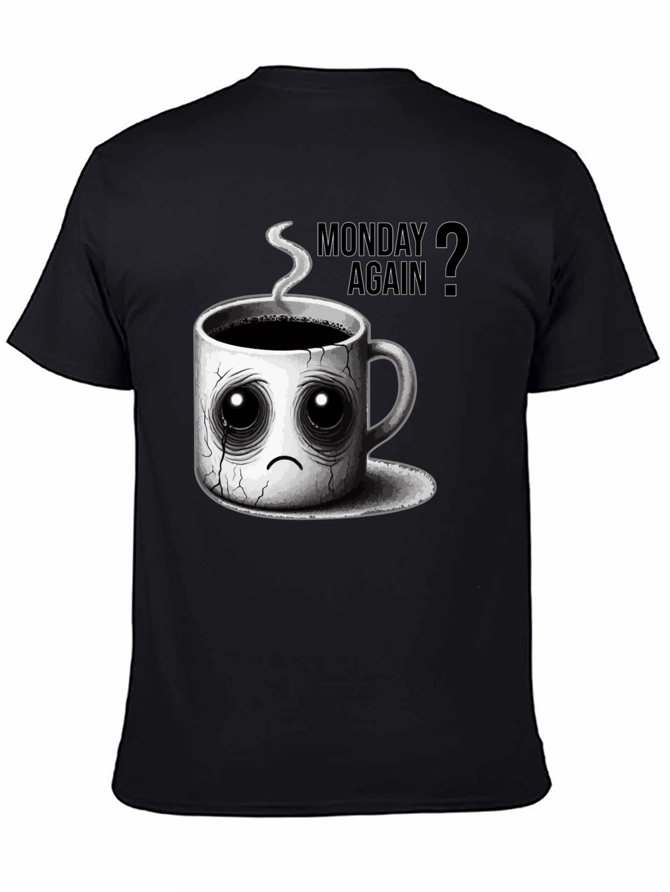 Black Monday Again? Graphic T-Shirt view 4