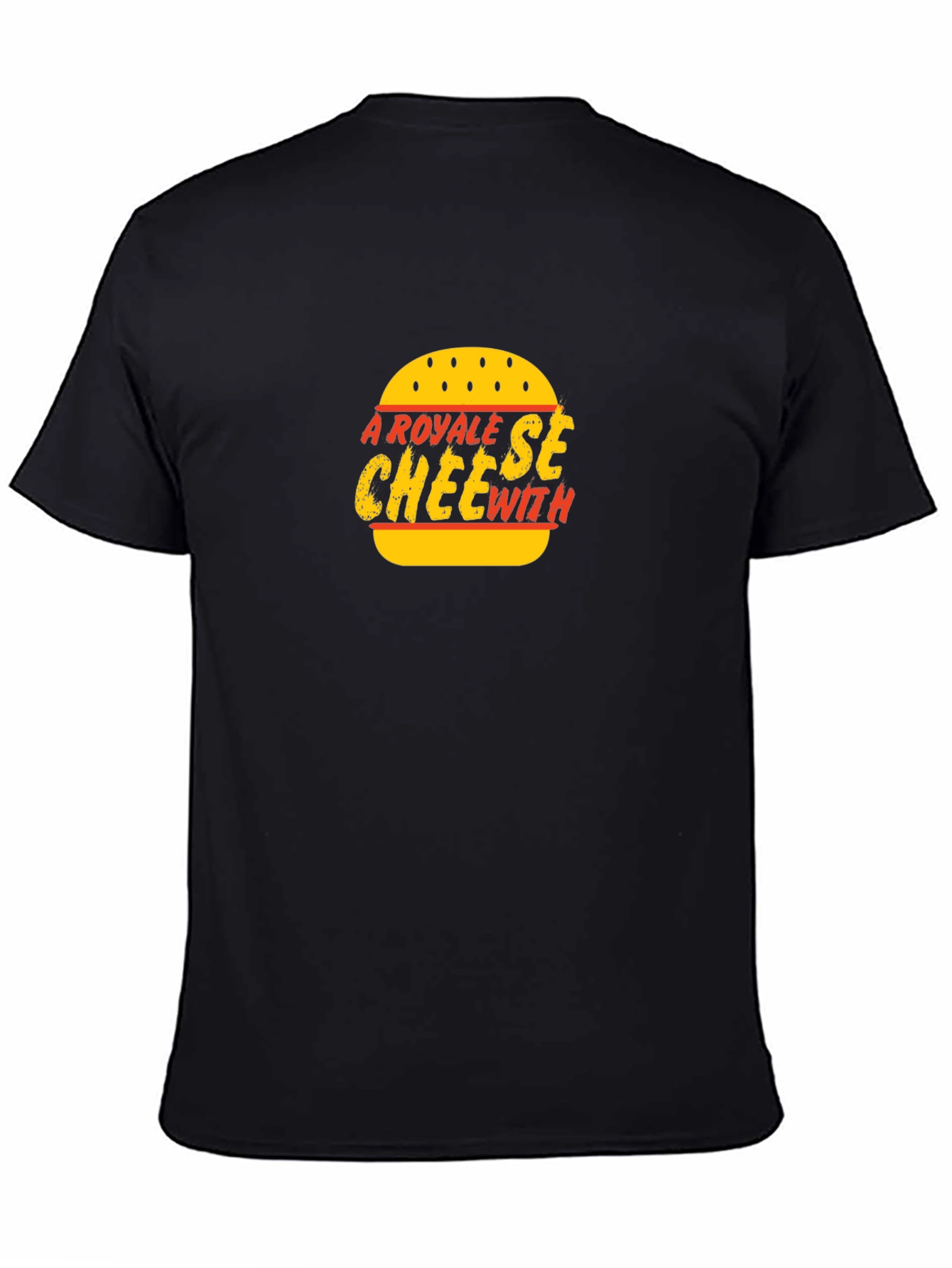 Black Royal Cheese With Black Tee view 4