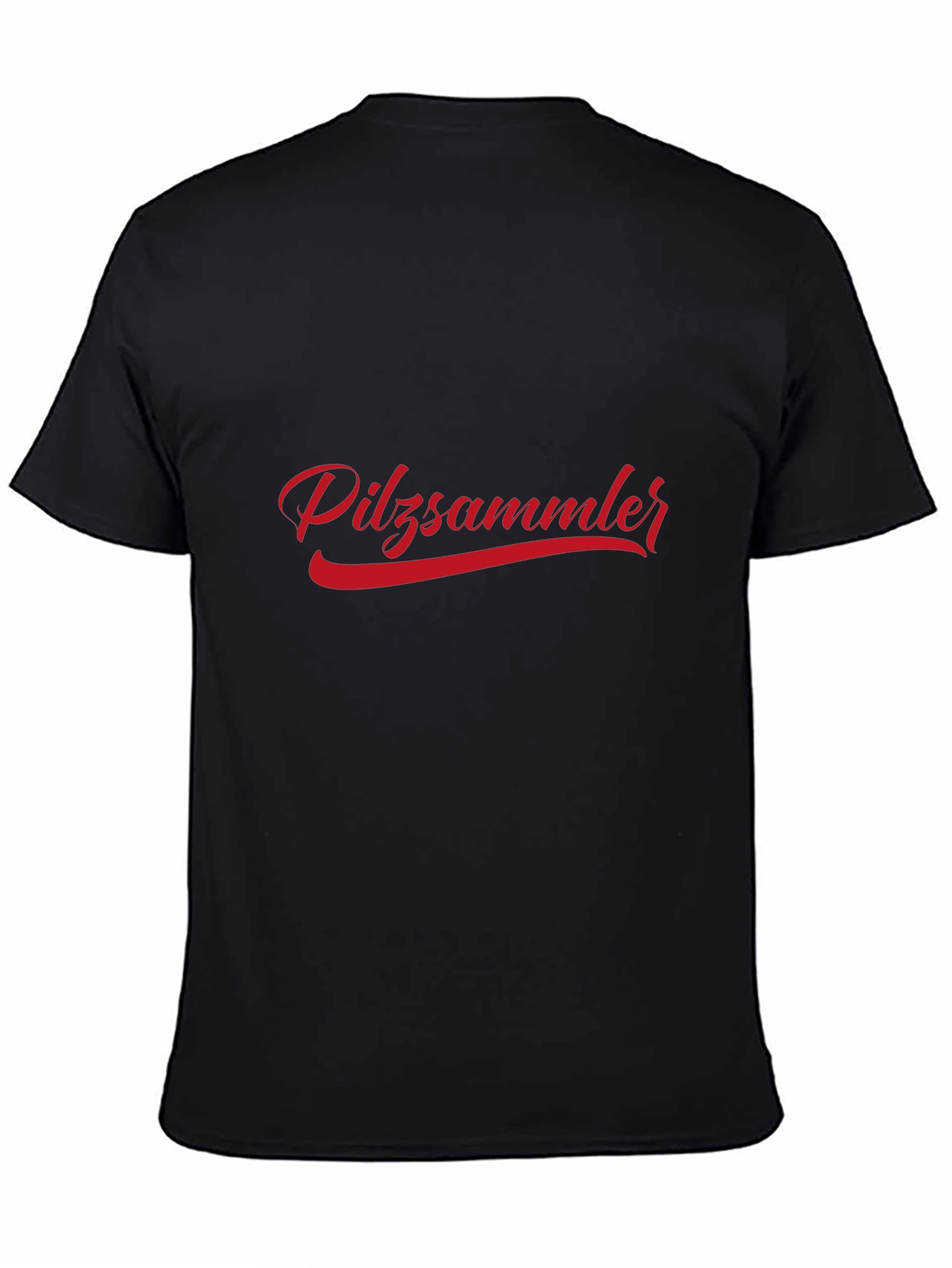 Black Pilzsammler Tee - Black T-Shirt view 4
