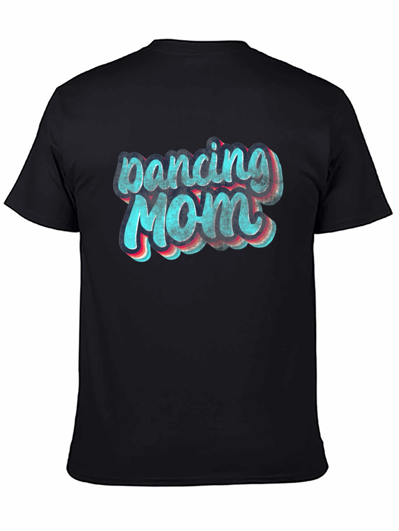 Black Dancing Mom Graphic T-Shirt view 4