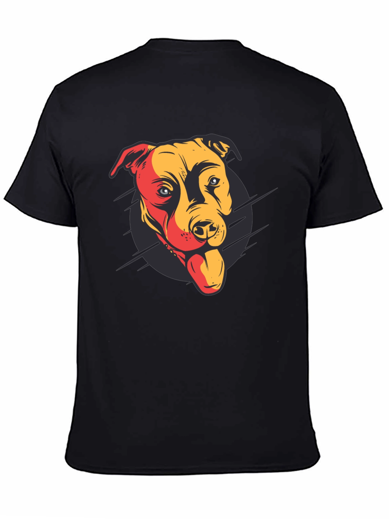 Black Pitbull Graphic T-Shirt - Cool Dog Lover Tee view 4