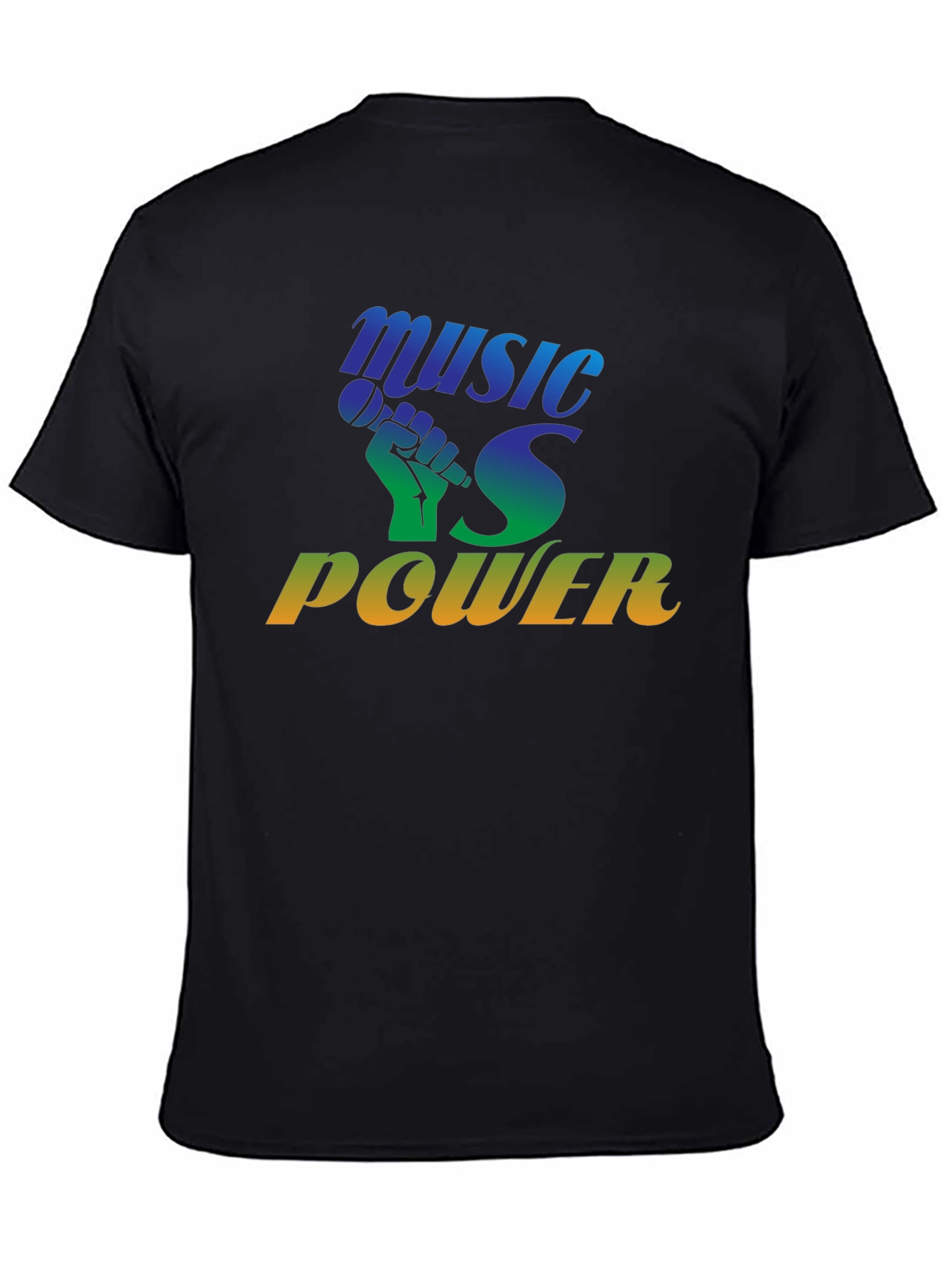Black Music is Power T-Shirt view 4