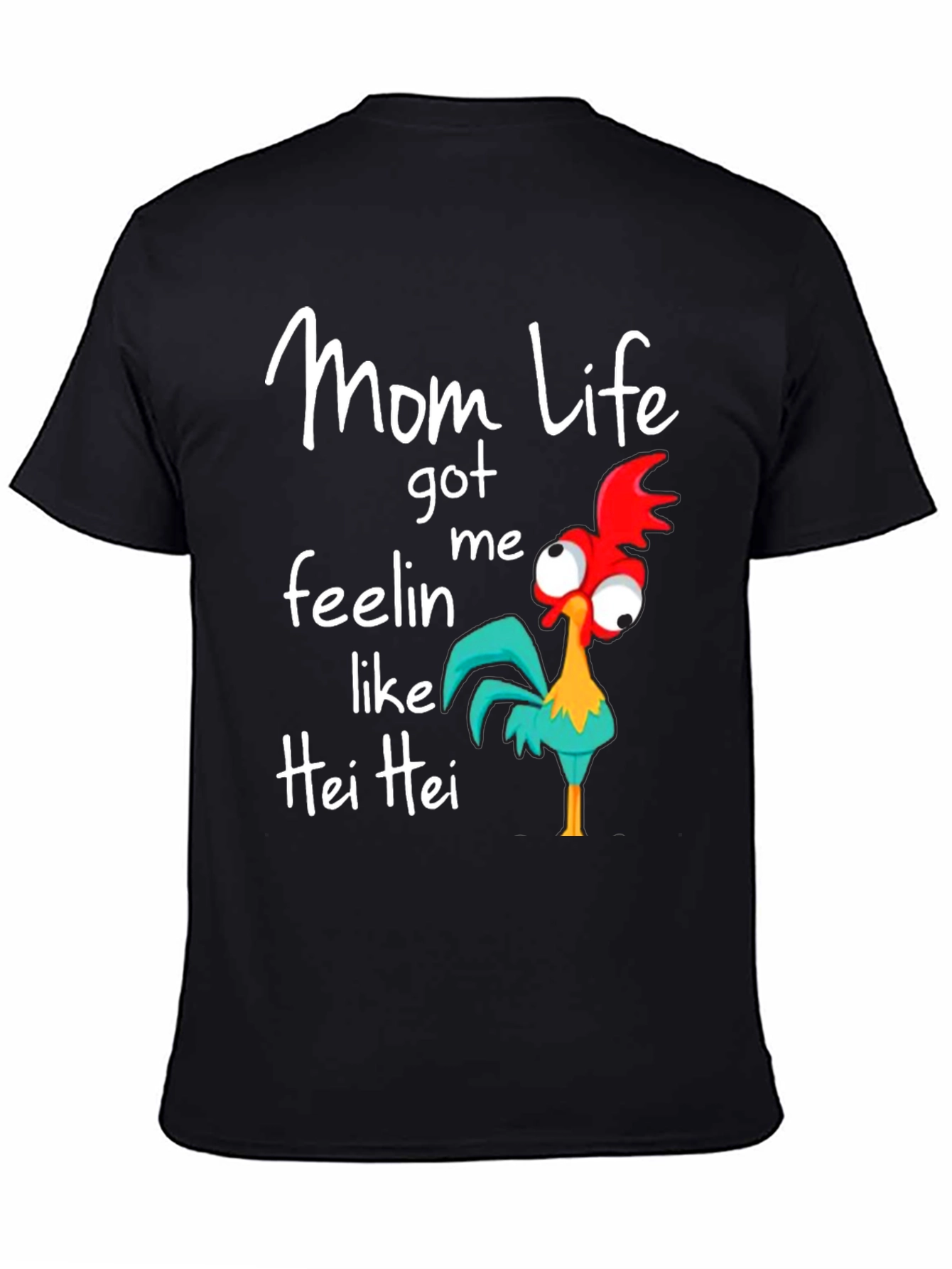 Black Mom Life Hei Hei Graphic Tee view 4