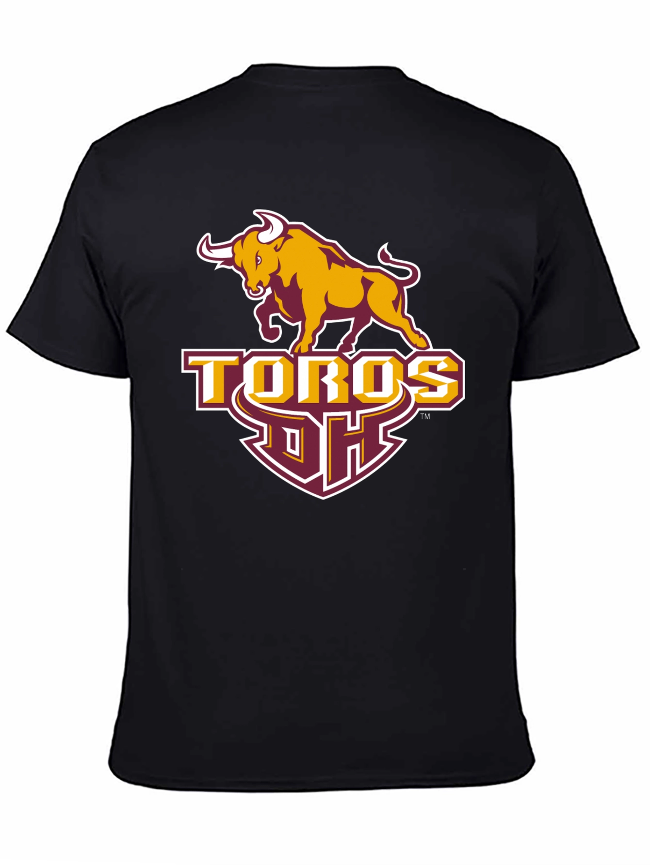 Black Toros DH Black Graphic Tee view 4