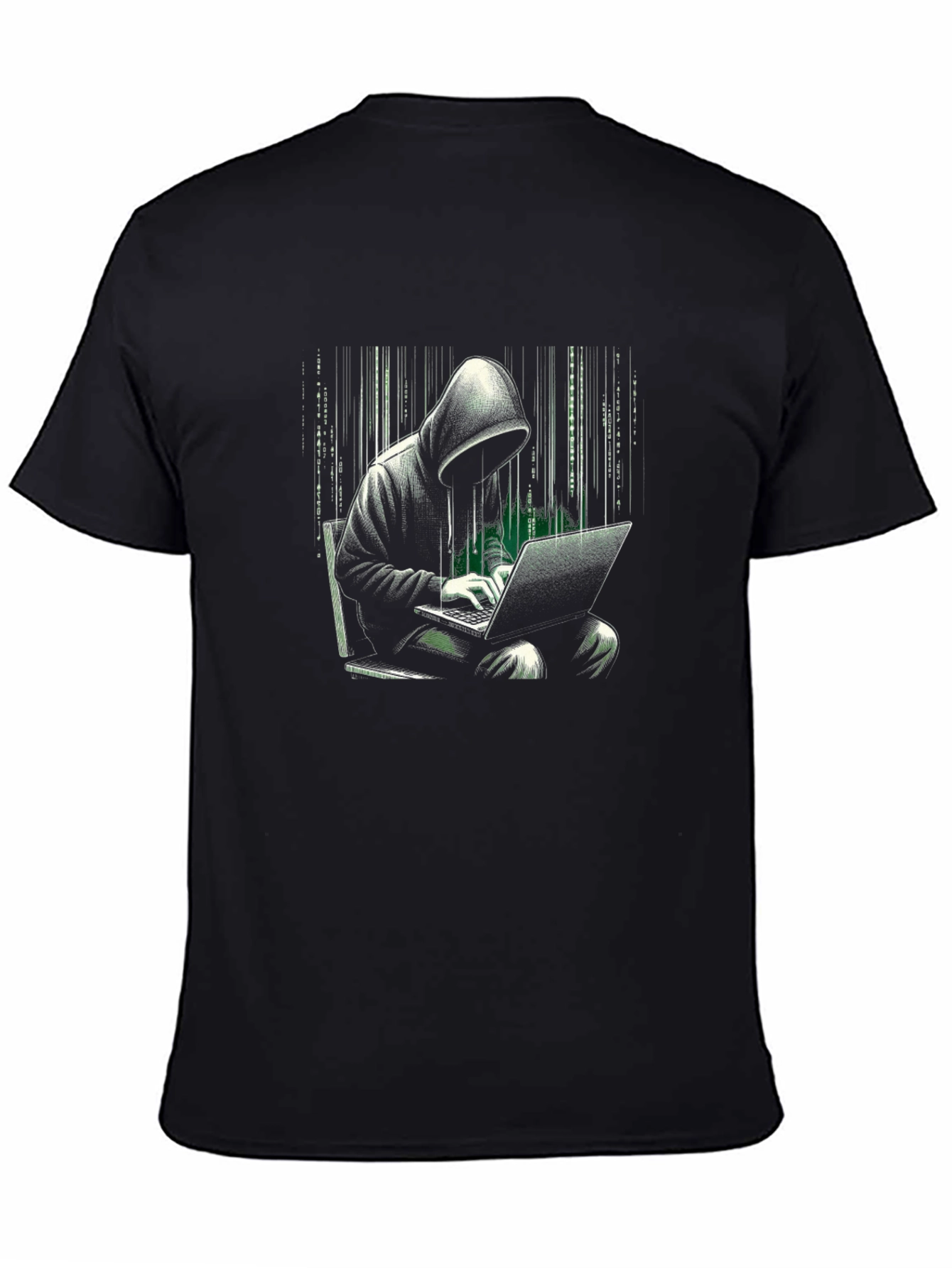 Hacker Graphic Tee - Tech Style Shirt - 4