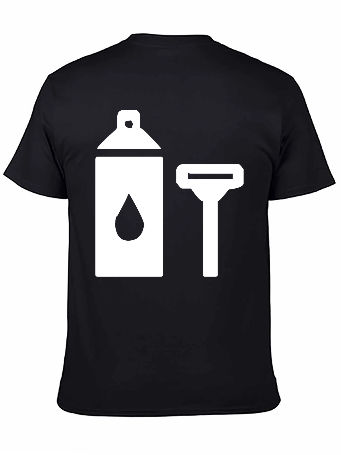 Black Shave Ready Graphic Tee - Black view 4