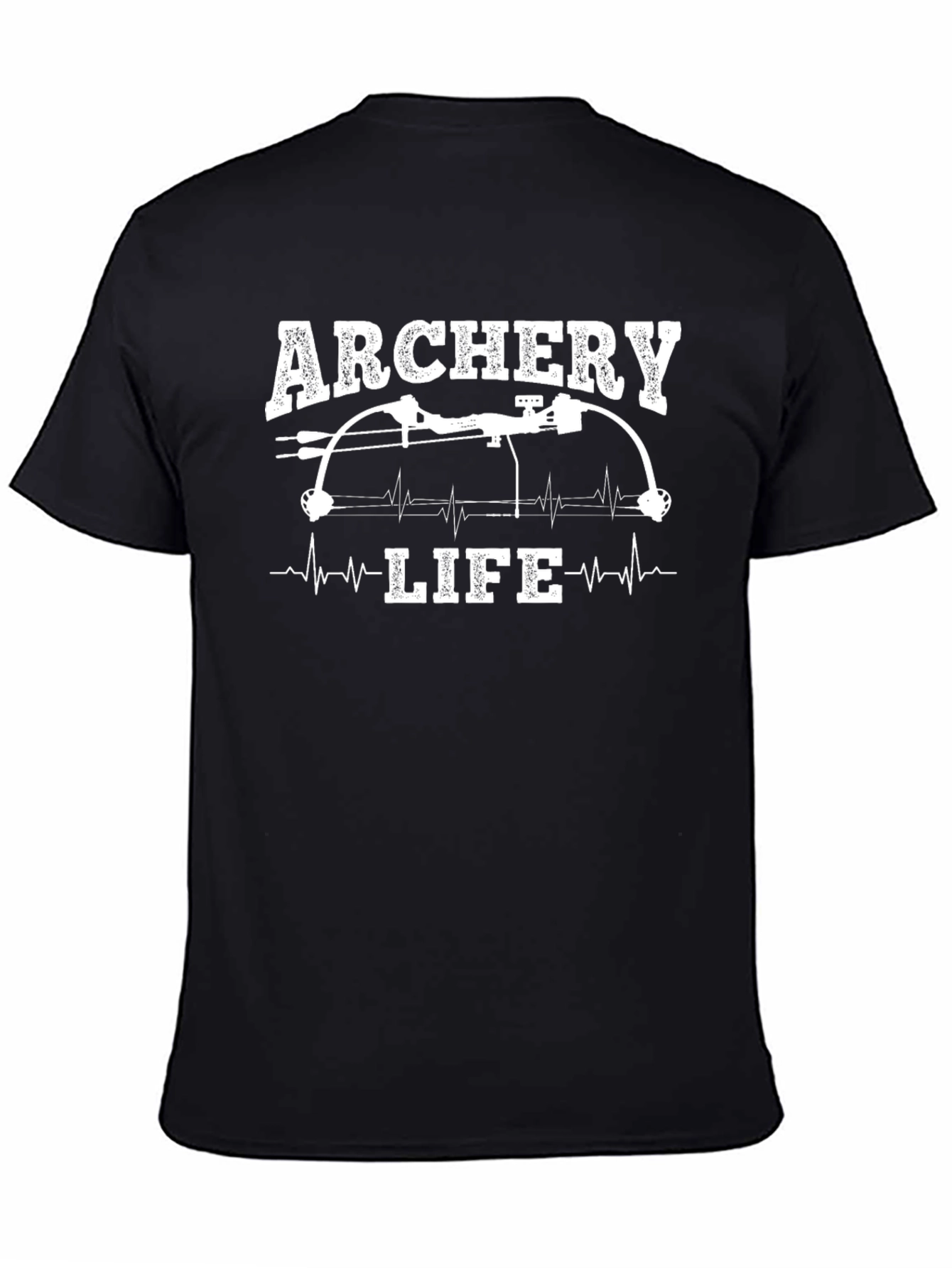 Black Archery Life T-Shirt Black view 4