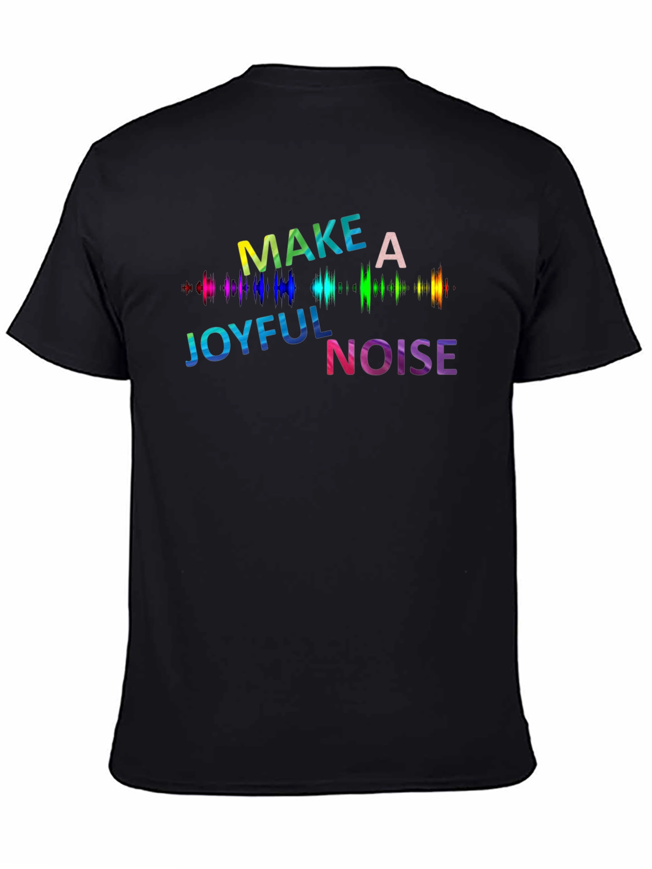 Black Joyful Noise Graphic Tee view 4