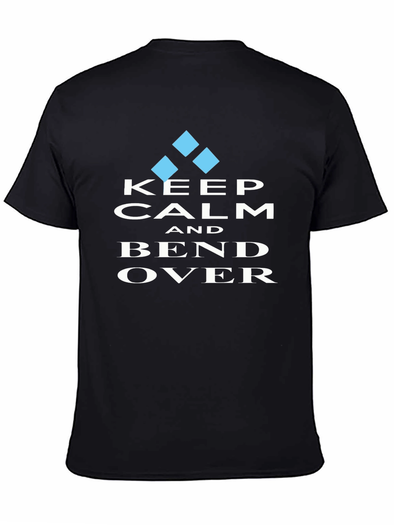 Black Keep Calm & Bend Over Graphic T-Shirt view 4