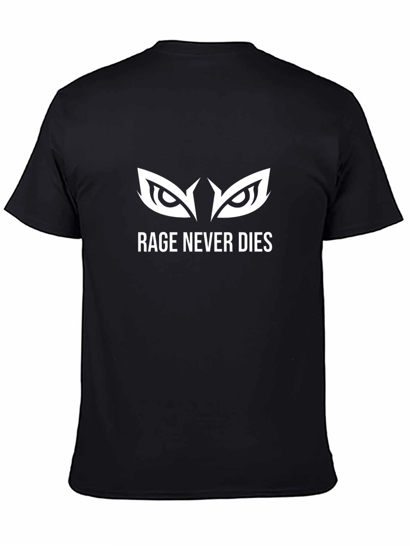Black Rage Never Dies Graphic T-Shirt view 4