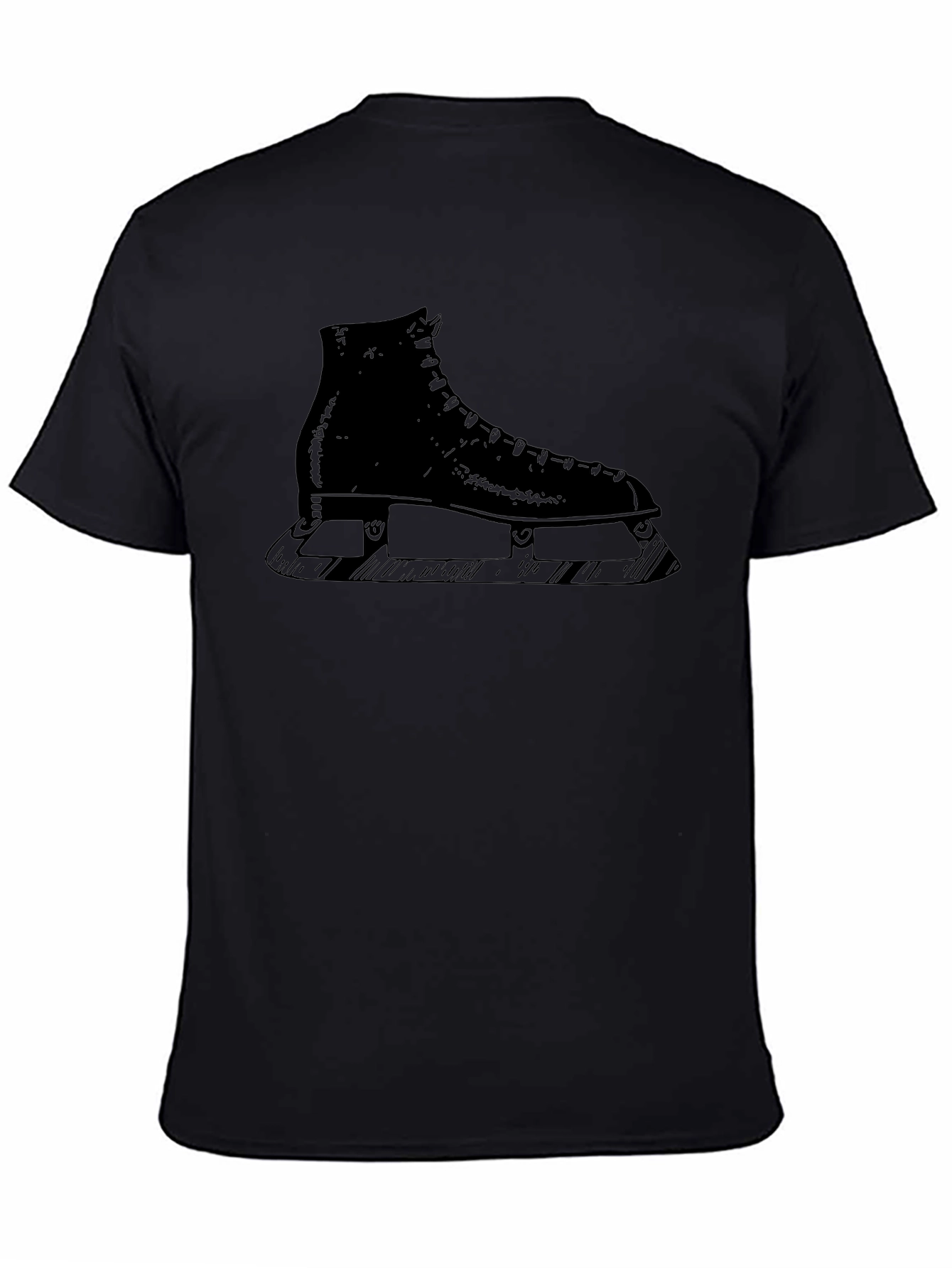 Black Skate Graphic T-Shirt - Cool & Casual view 4