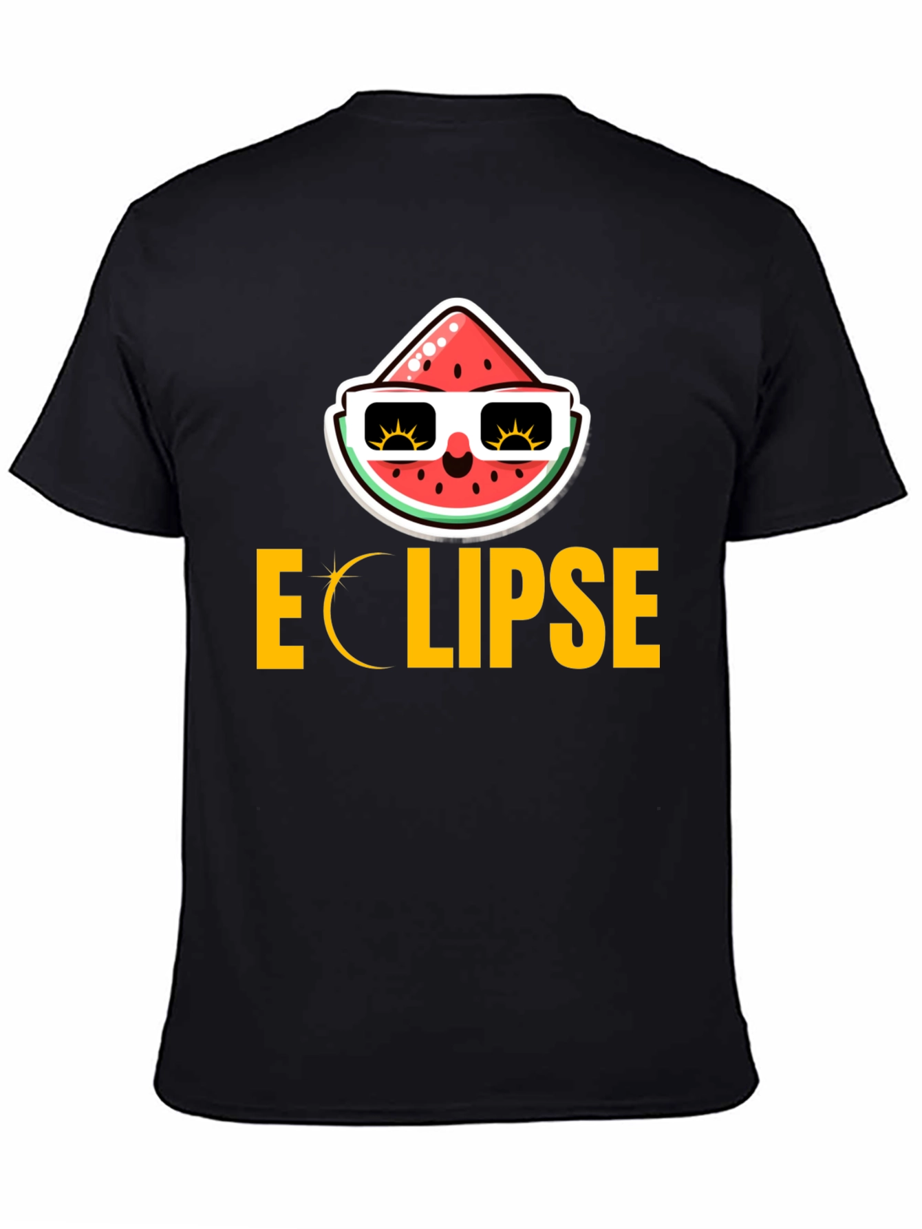 Eclipse Watermelon Graphic Tee - Cool Summer Vibes! - 4