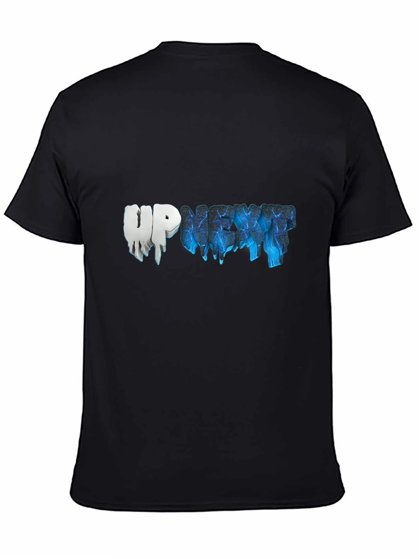Black UP NEXT Graphic T-Shirt - Stylish Black Tee view 4